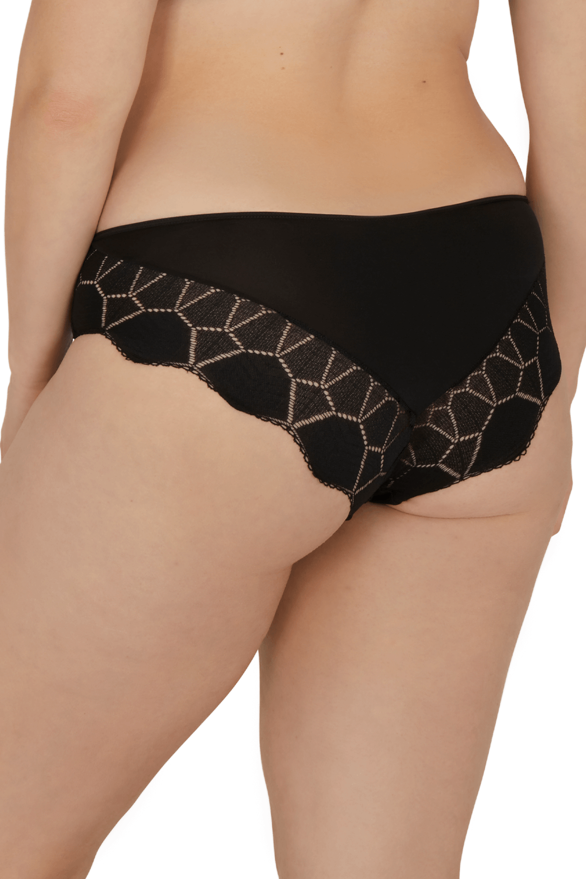 Slip brésilien Harmonie - Noir