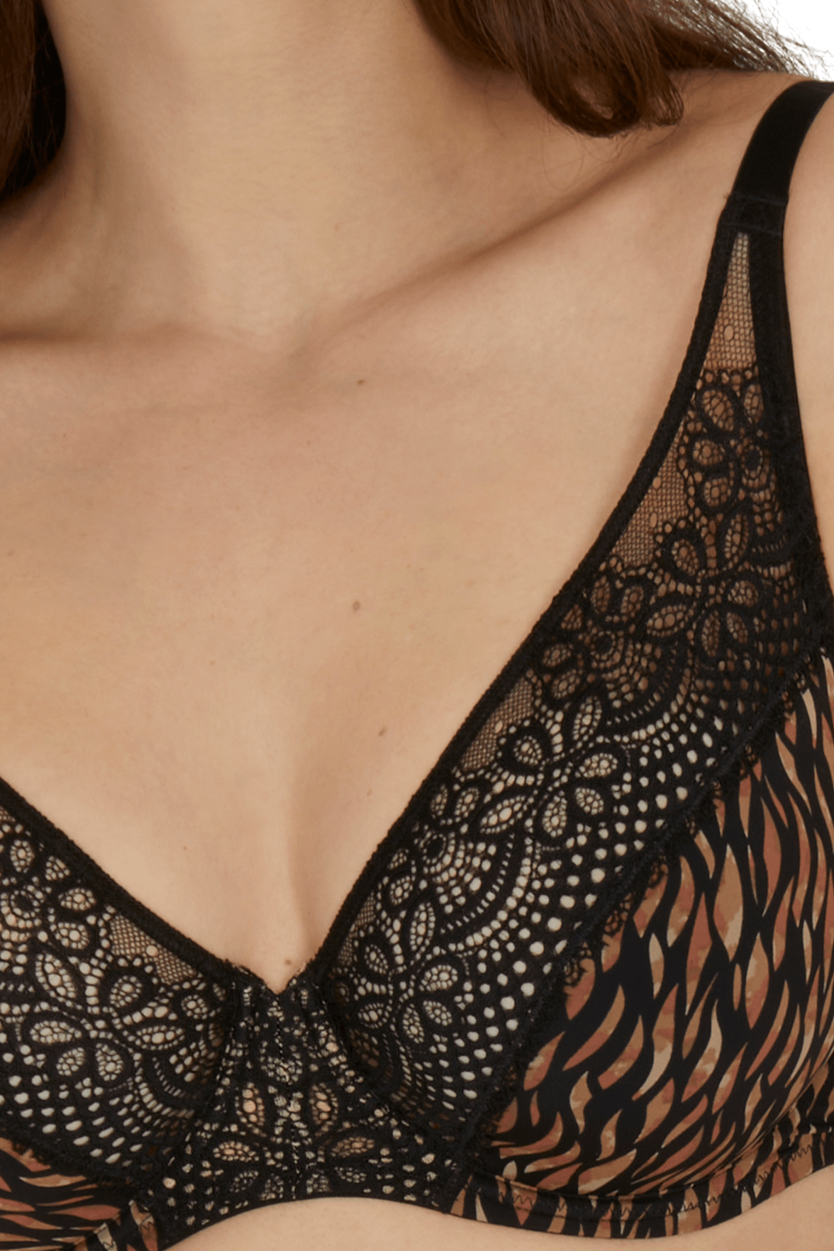 Soutien-gorge foulard à armatures L'irrésistible - Fauve