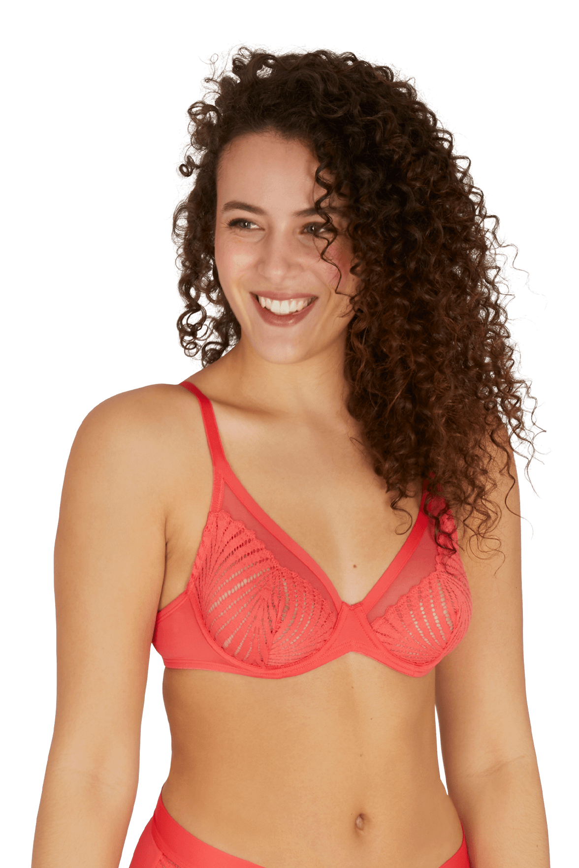 Soutien-gorge à armatures Muse - Corail
