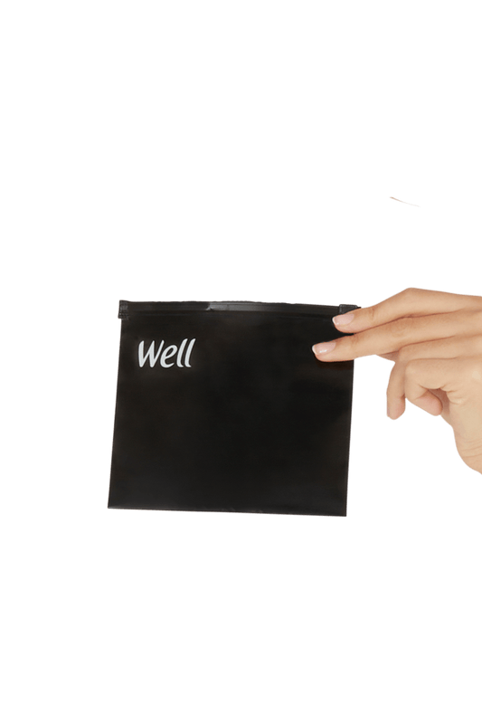 Pochette Change & Go - Culotte Menstruelle Intimement Well - Noir