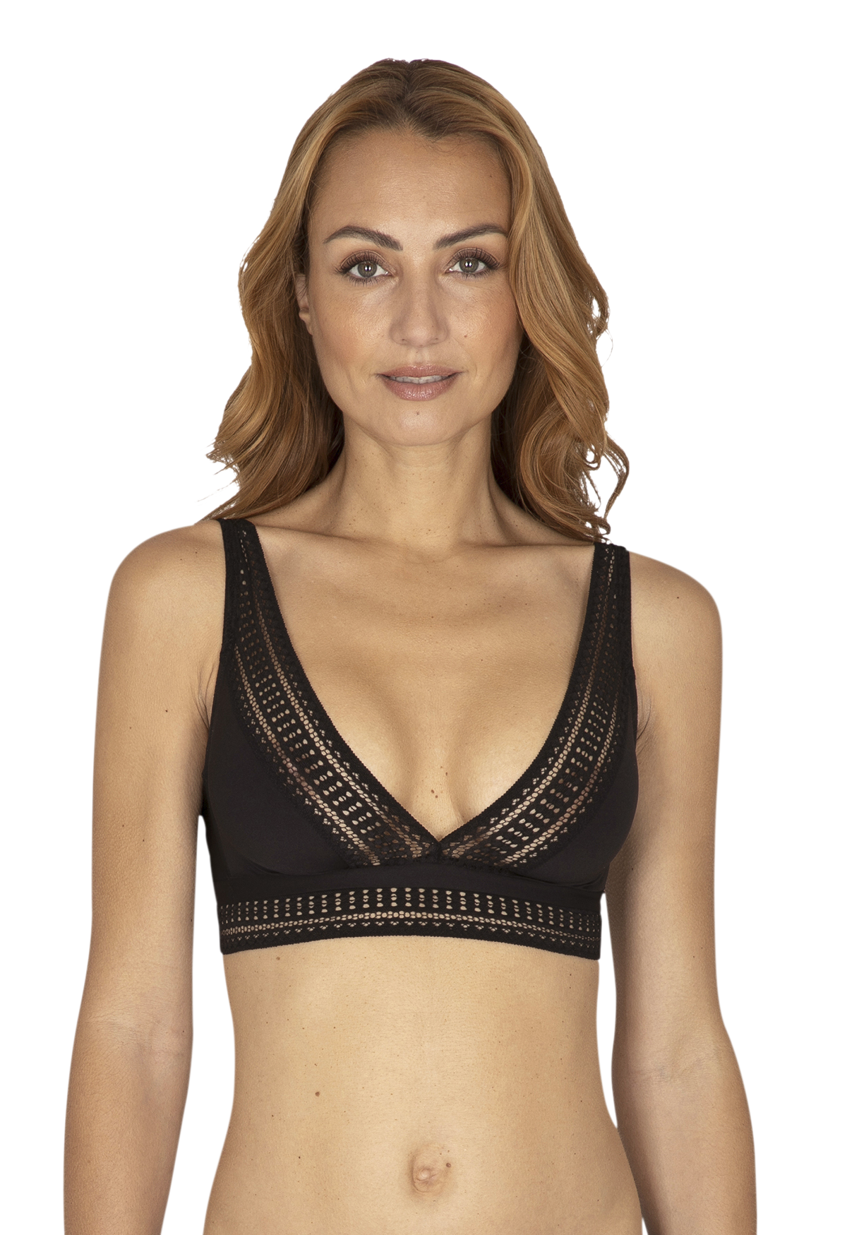 Soutien-gorge sans armatures Arty Graphik - Noir