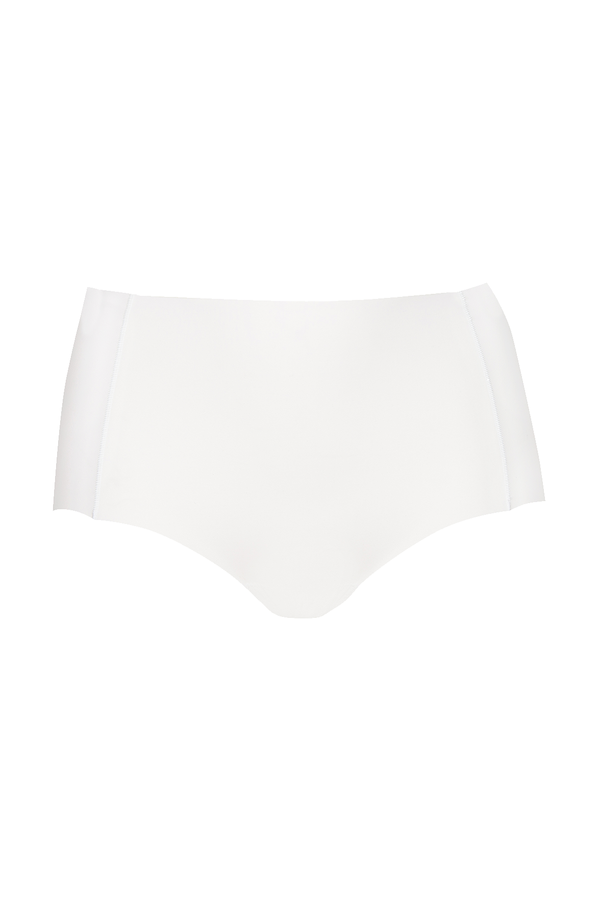 Culotte Haute Microfibre Invisi Galbe - Blanc