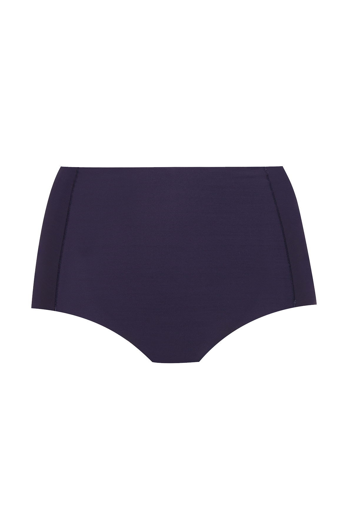 Culotte Haute Microfibre Invisi Galbe - Bleu nuit