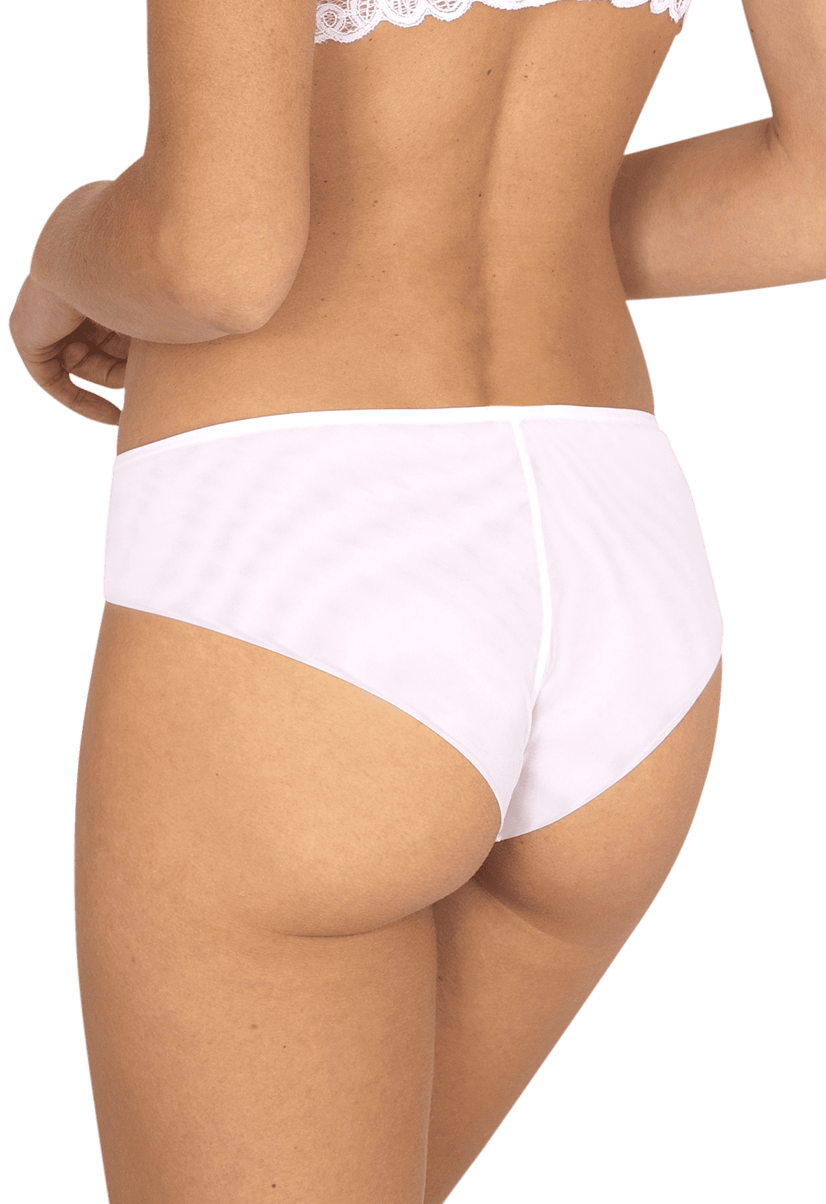 Tanga Dentelle Envoûtante - Blanc