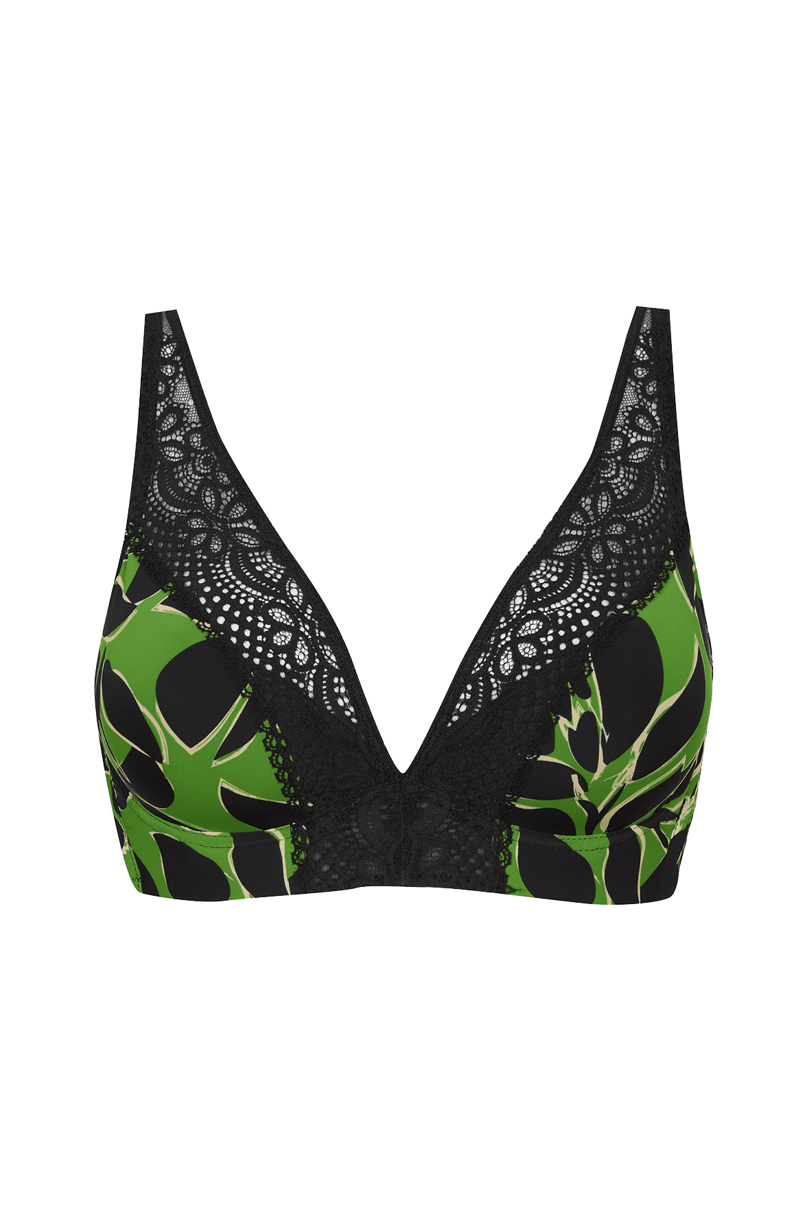 Soutien-gorge coques en dentelle et microfibre L'irrésistible - Botanique