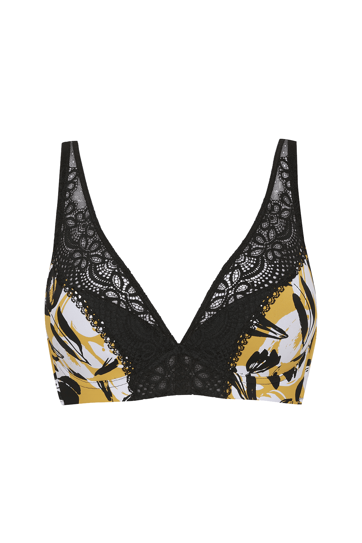 Soutien-gorge coques en dentelle et microfibre L'irrésistible - Esquisse
