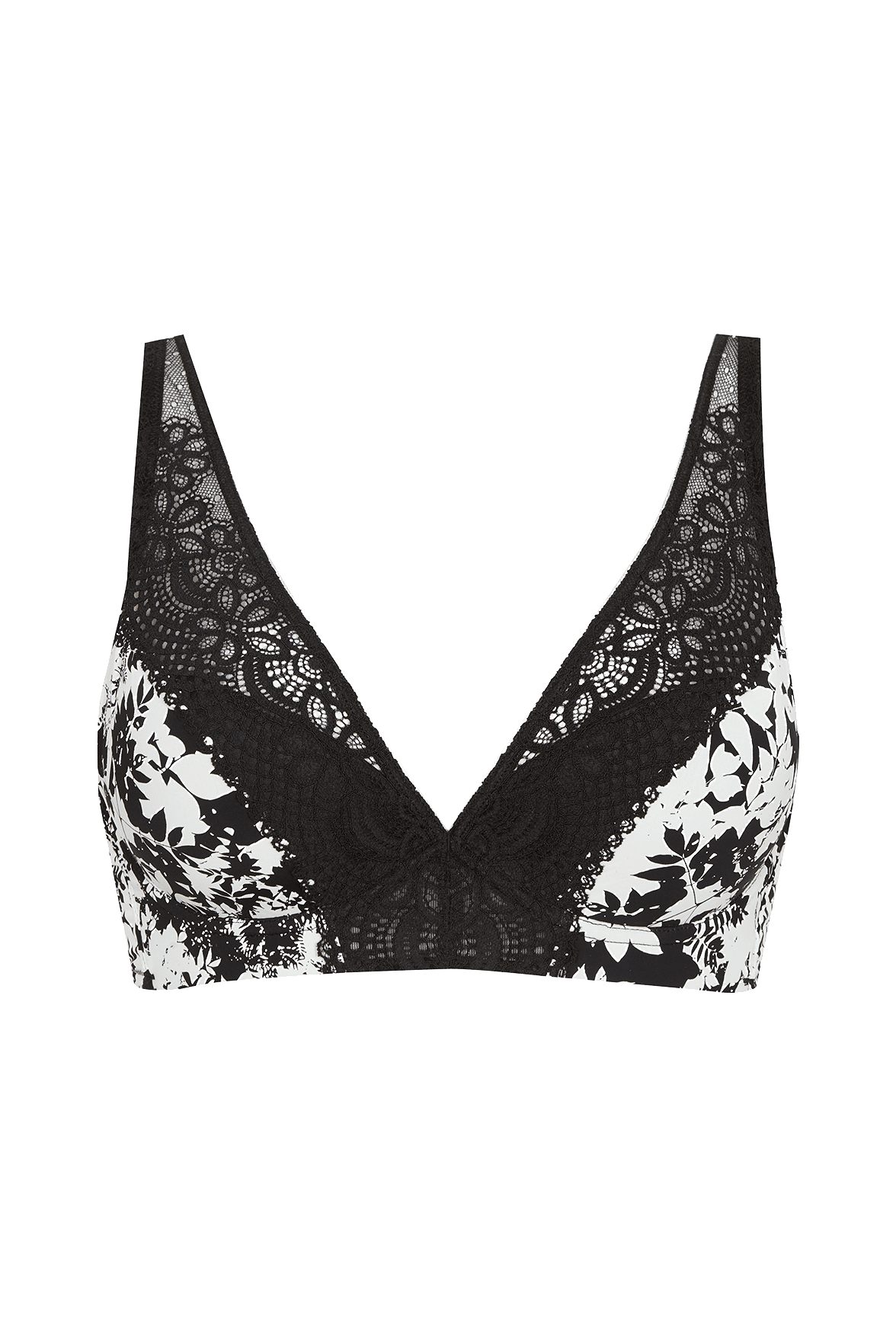 Soutien-gorge coques en dentelle et microfibre L'irrésistible - Flore