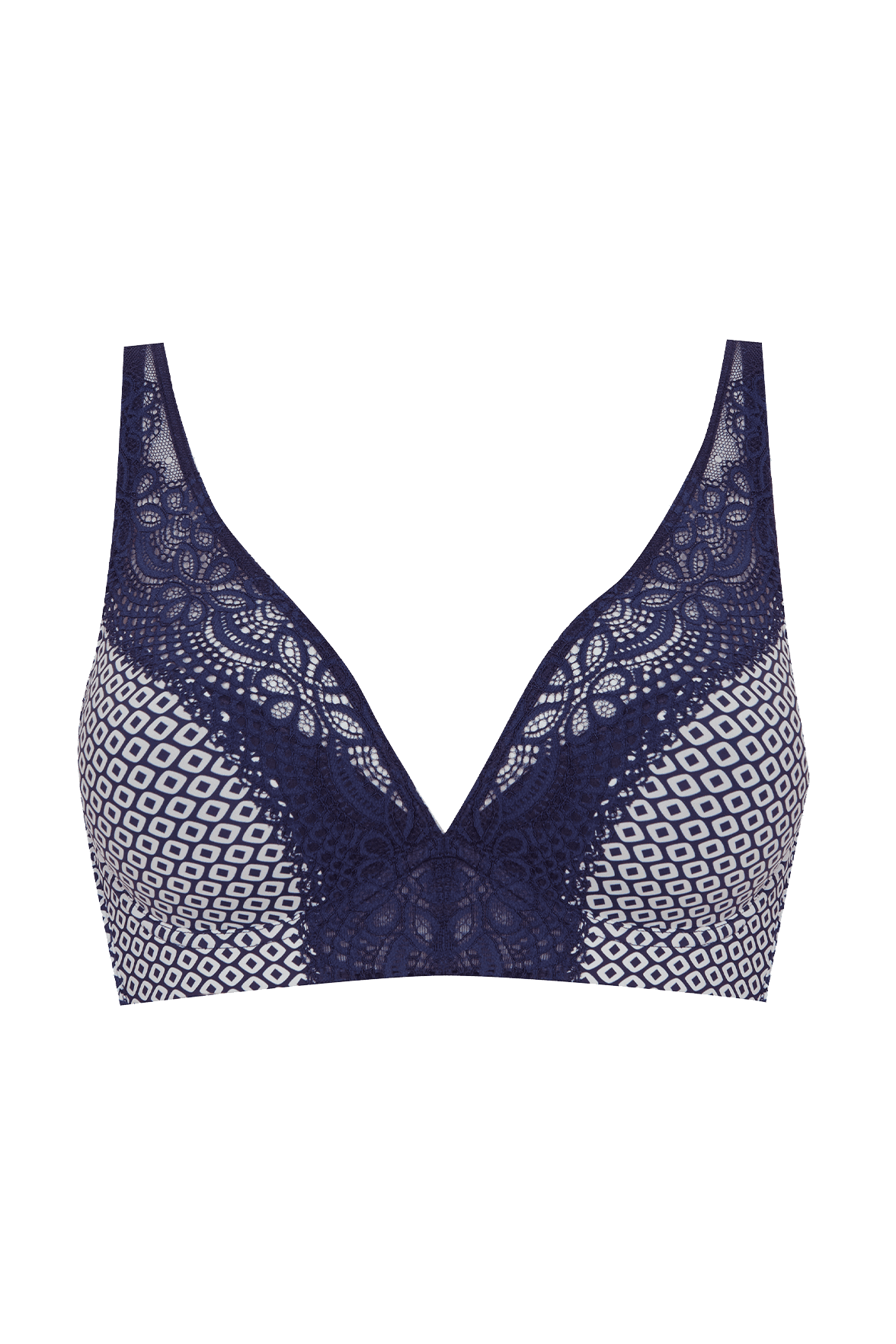 Soutien-gorge coques en dentelle et microfibre L'irrésistible - Illusion