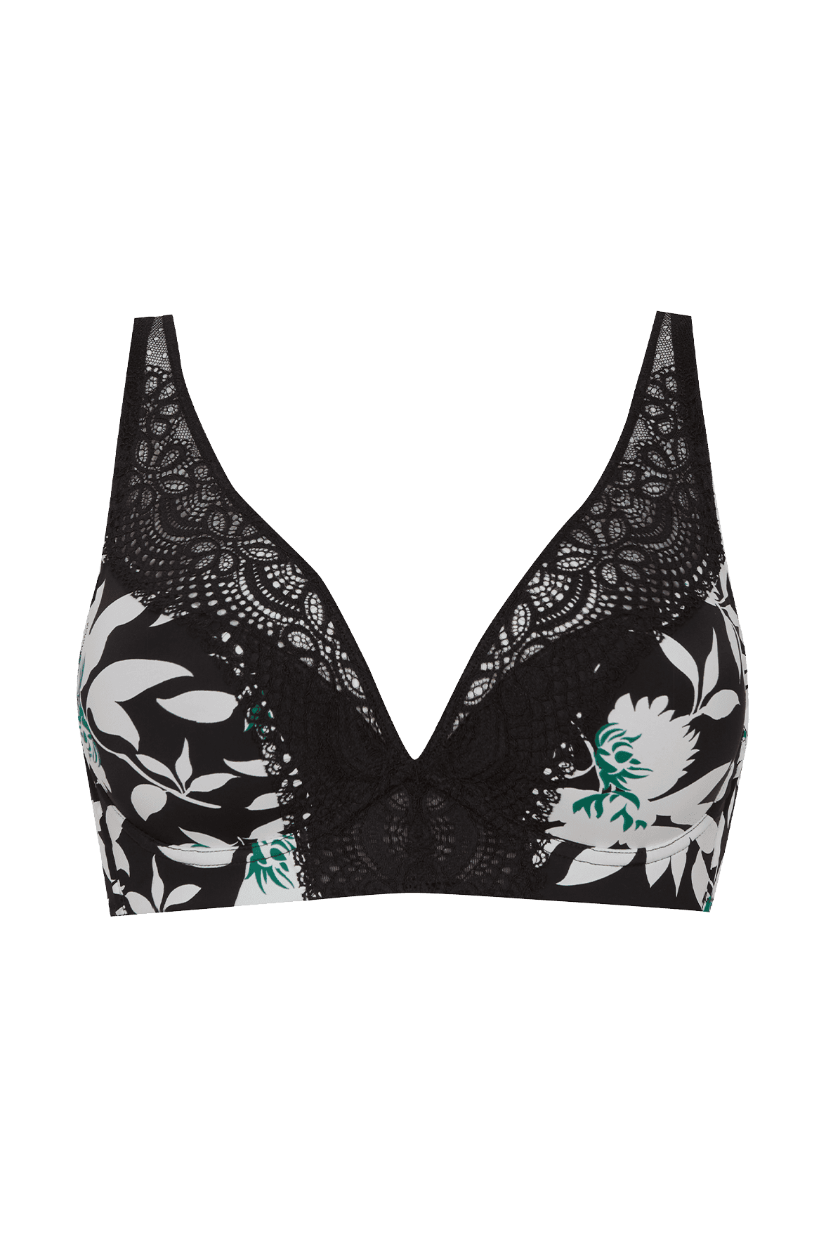 Soutien-gorge coques en dentelle et microfibre L'irrésistible - Jasmin