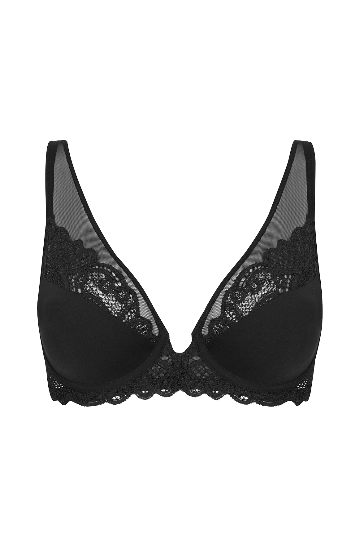 Soutien-gorge à armatures Dentelle Envoûtante - Noir
