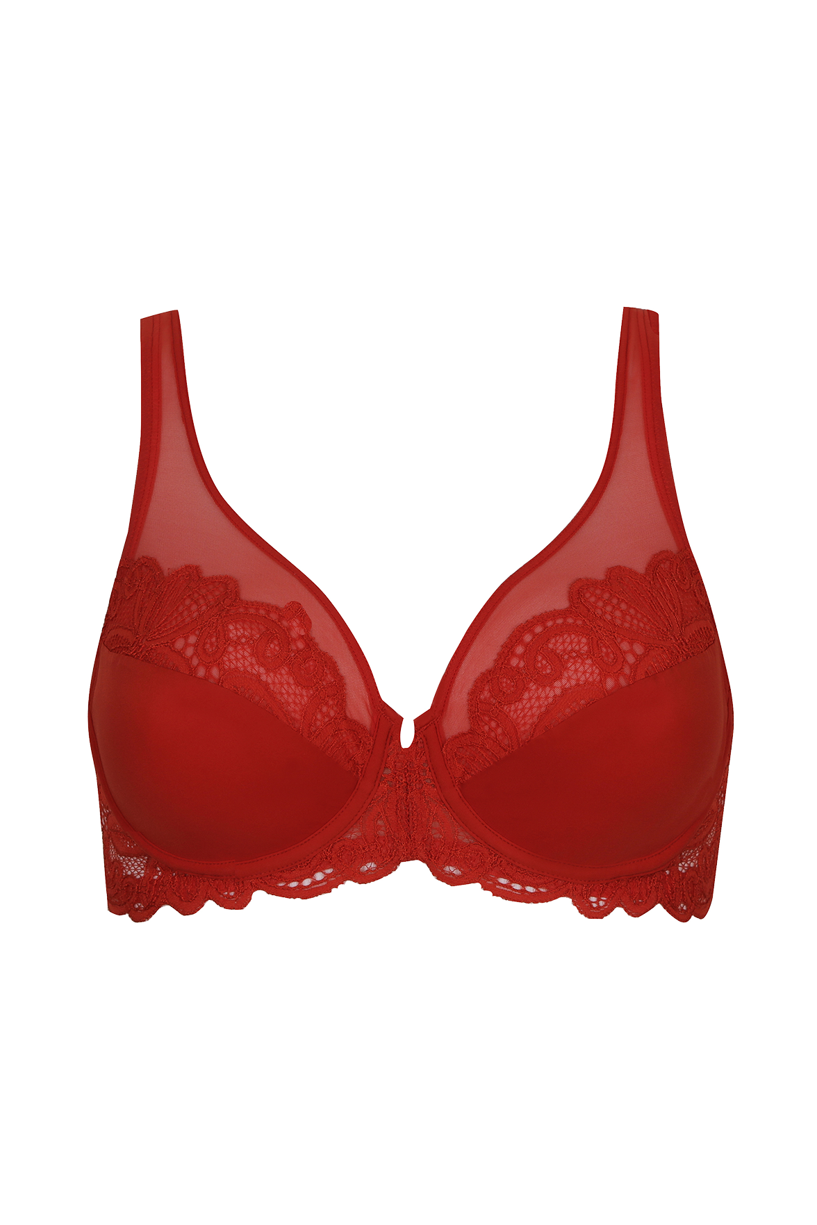 Soutien-gorge à armatures Dentelle Envoûtante - Rouge lumineux