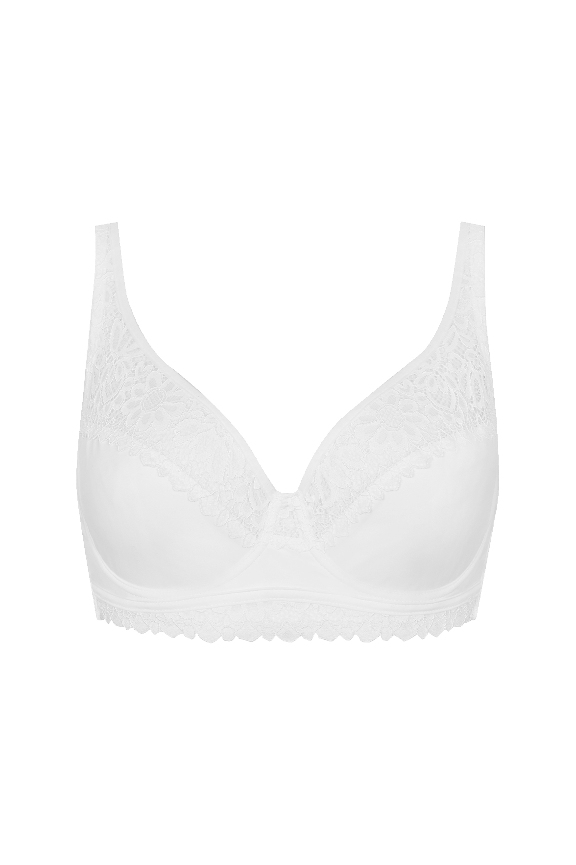 Soutien-gorge à armatures dentelle Well Allure - Blanc