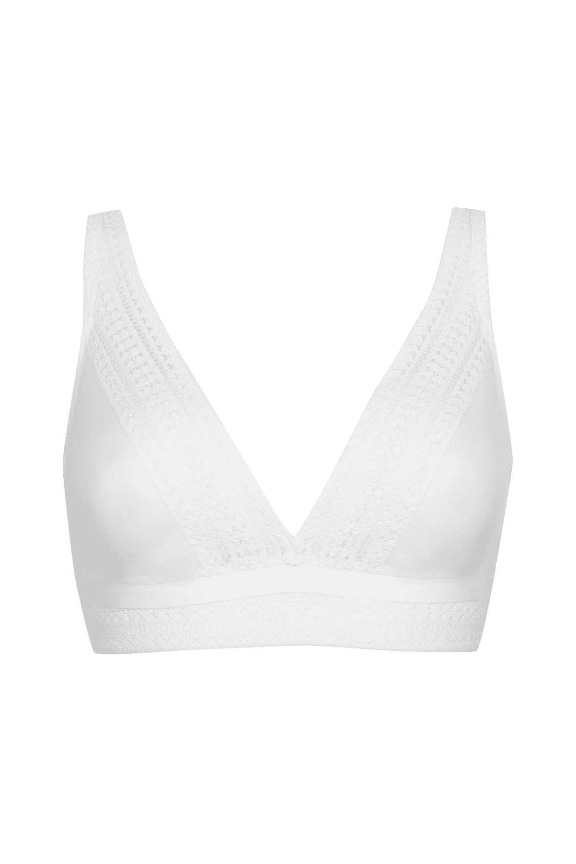 Soutien-gorge sans armatures Arty Graphik - Blanc