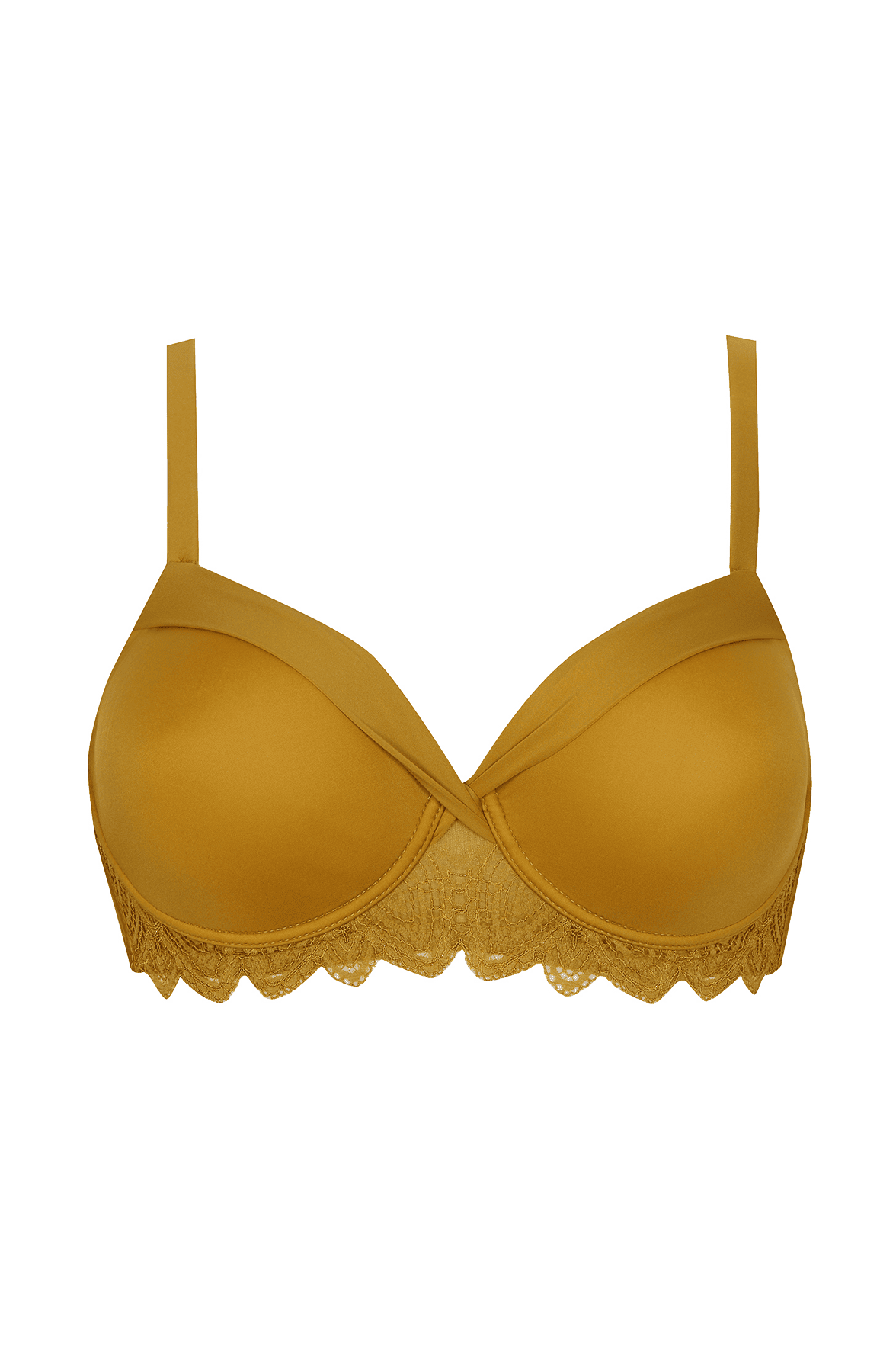 Soutien-gorge à armatures Vertige Drapé - Ocre