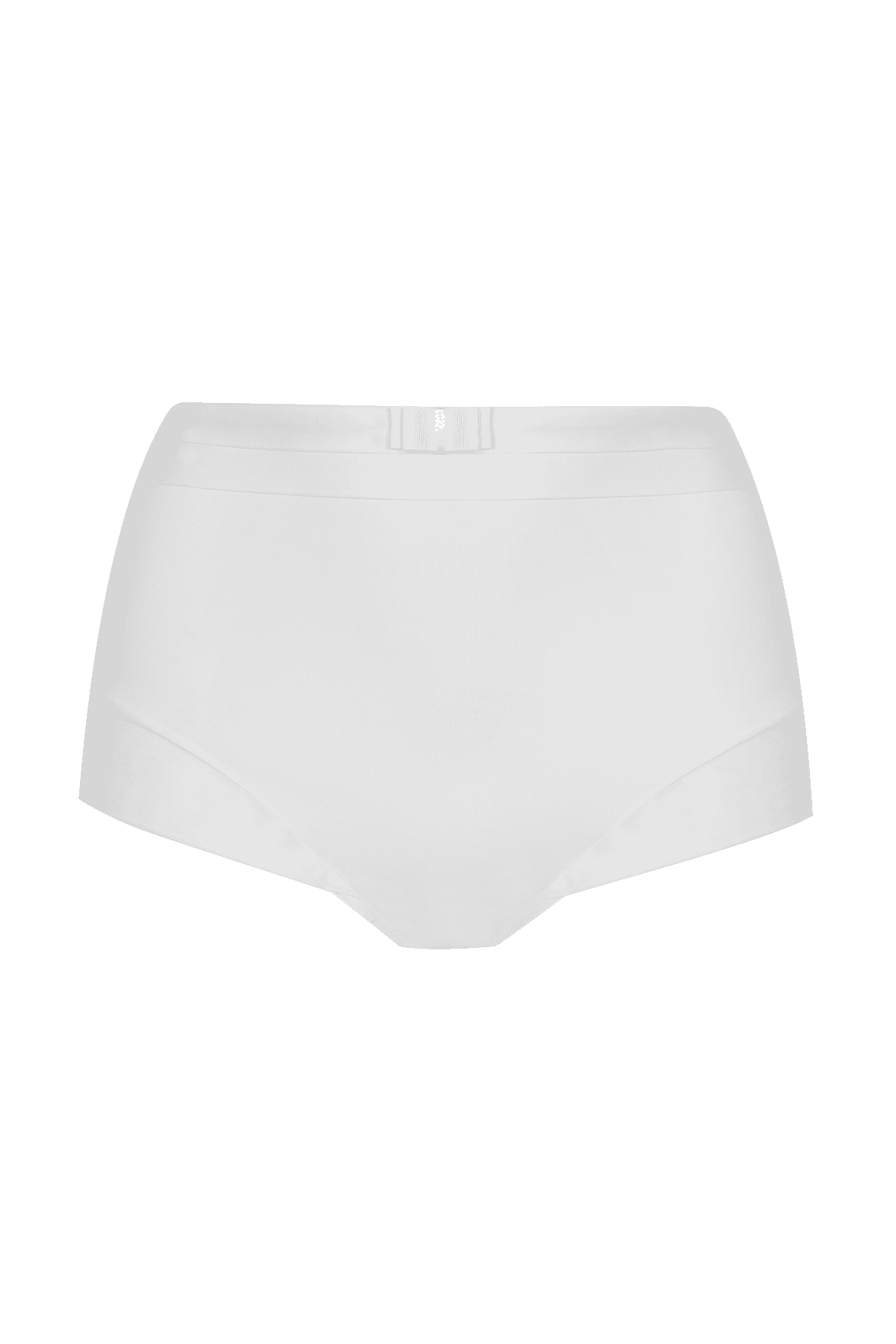 Shorty taille haute Tulle Design - Blanc