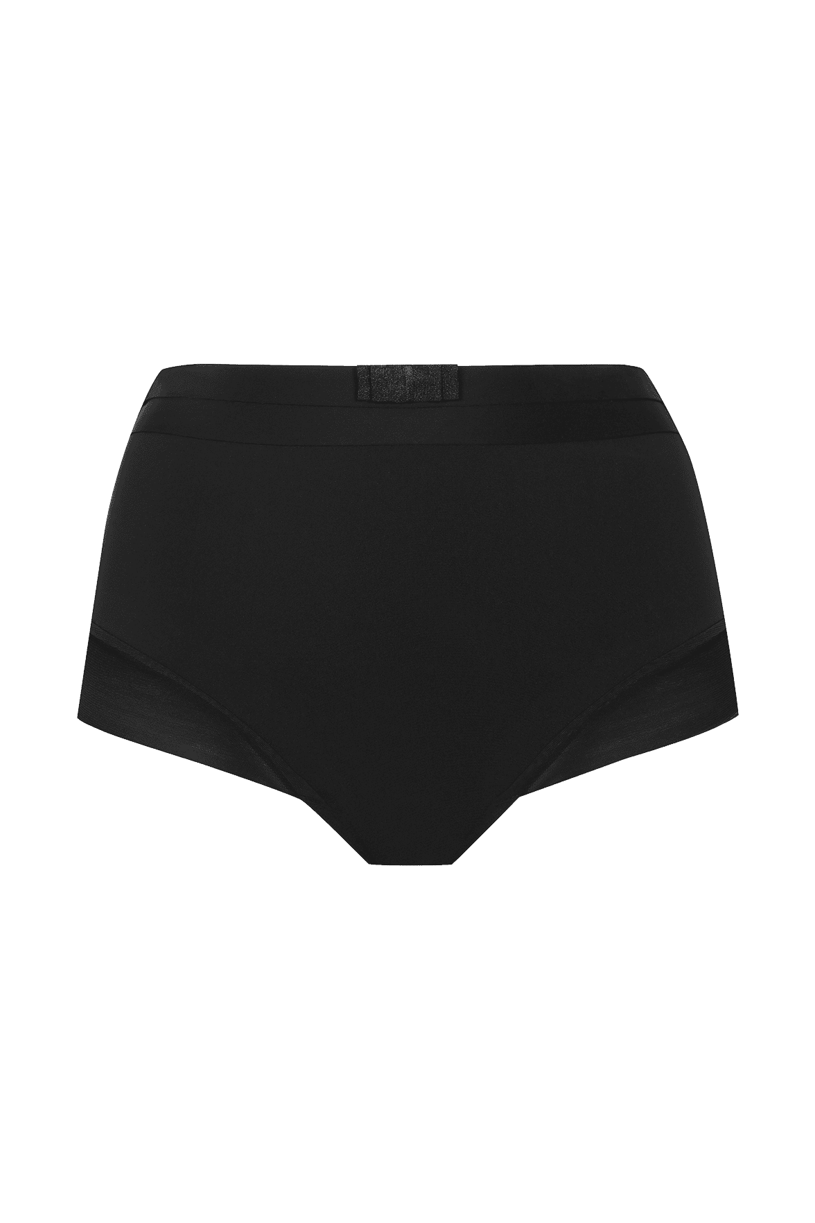 Shorty taille haute Tulle Design - Noir