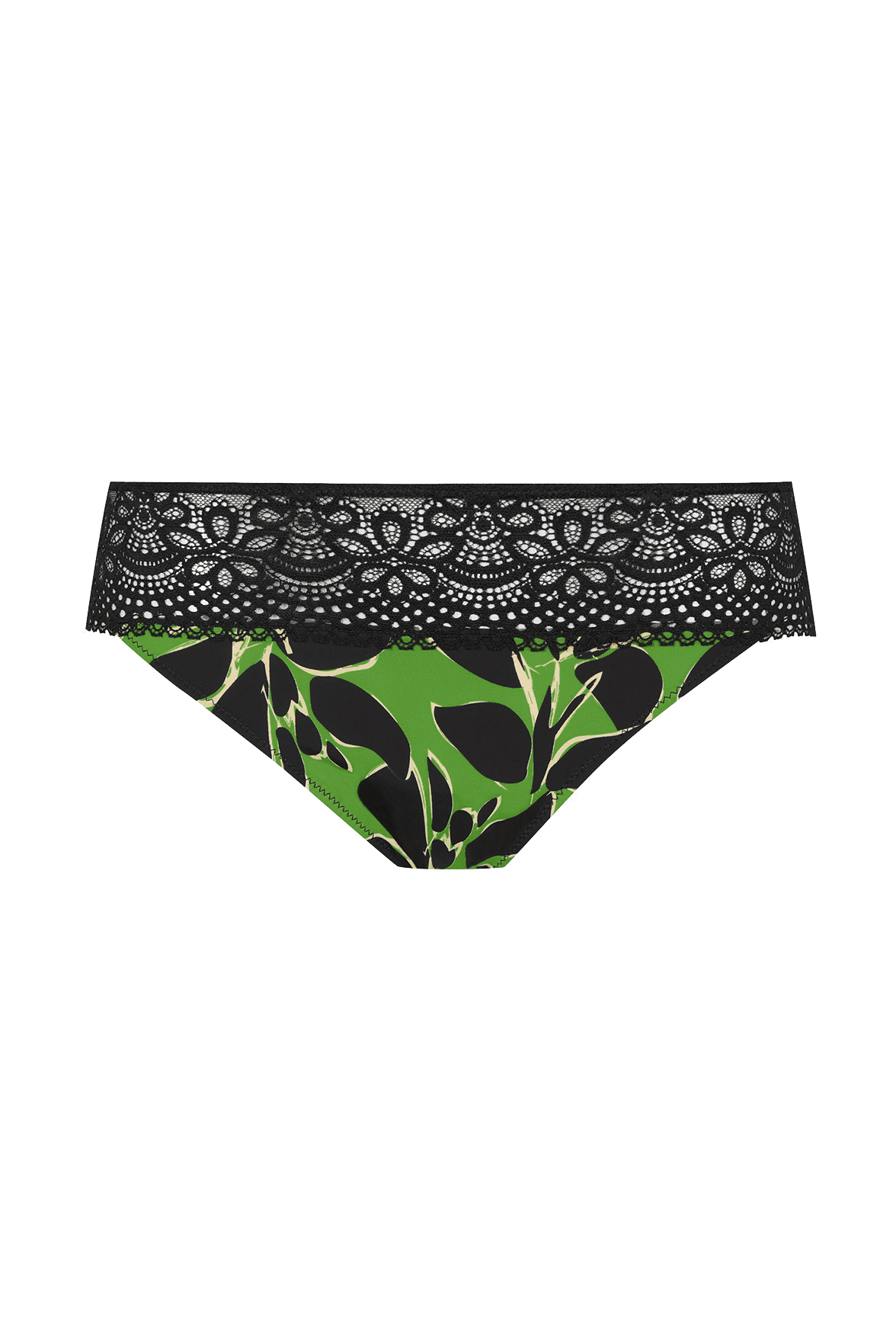 Slip brésilien dentelle et microfibre L'irrésistible - Botanique