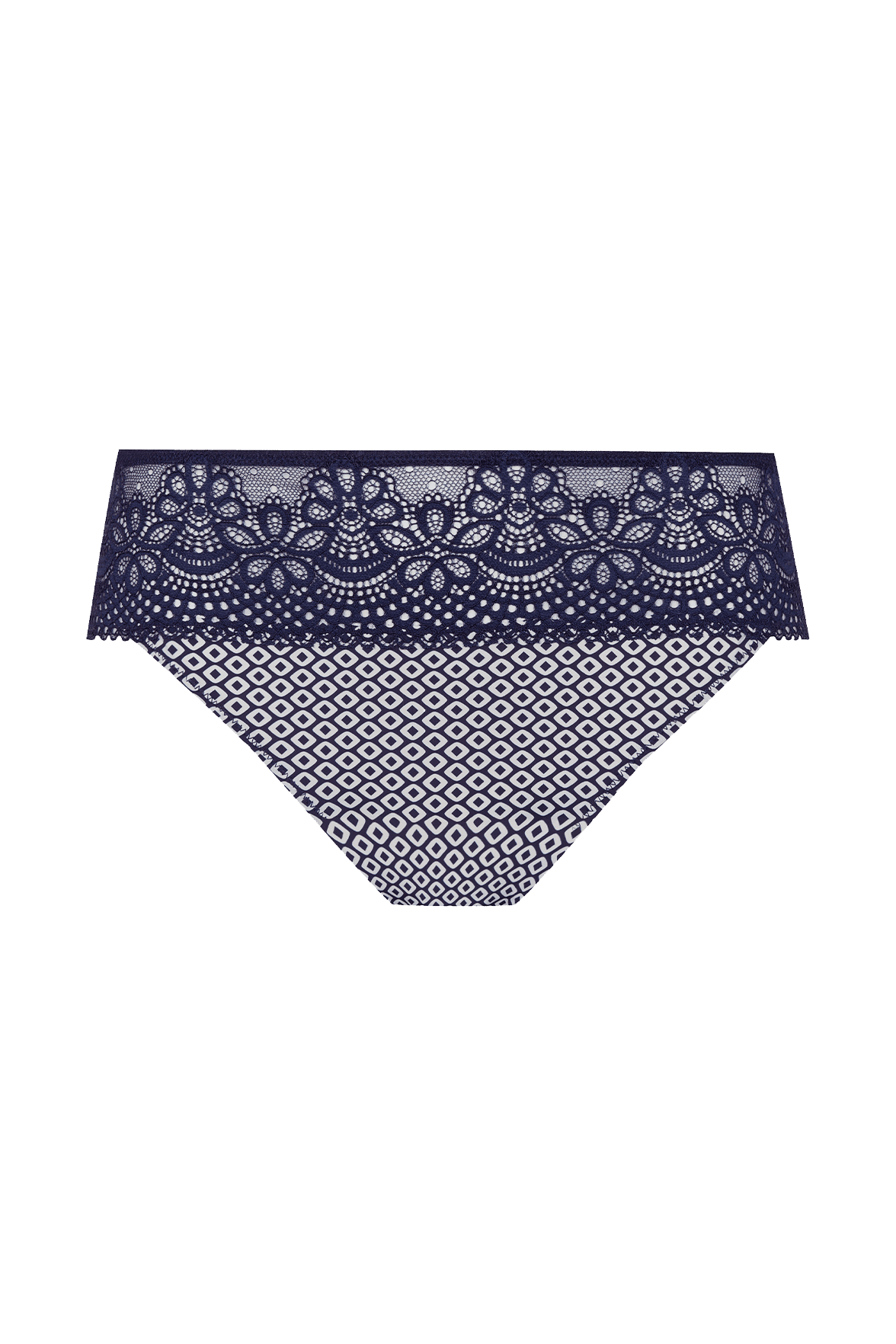 Slip brésilien dentelle et microfibre L'irrésistible - Illusion