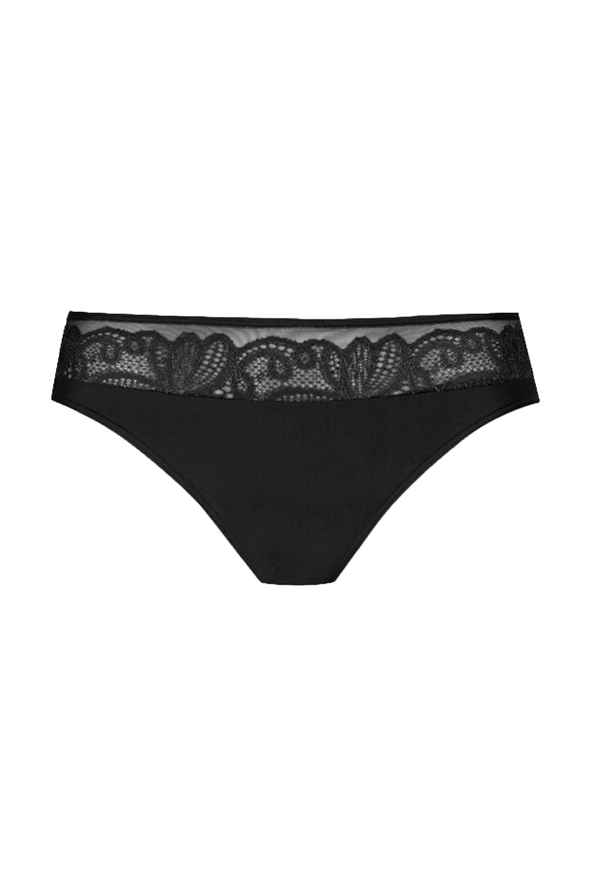 Slip Dentelle Envoûtante - Noir