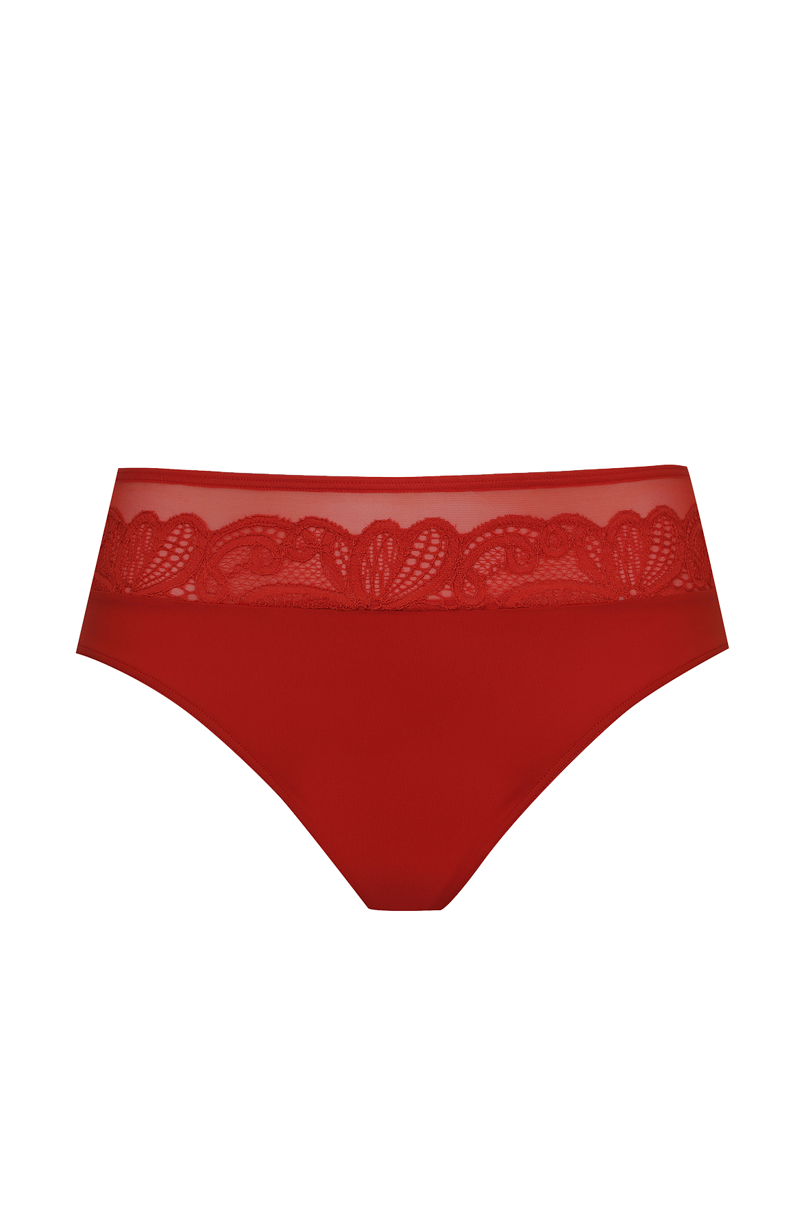 Slip Dentelle Envoûtante - Rouge lumineux