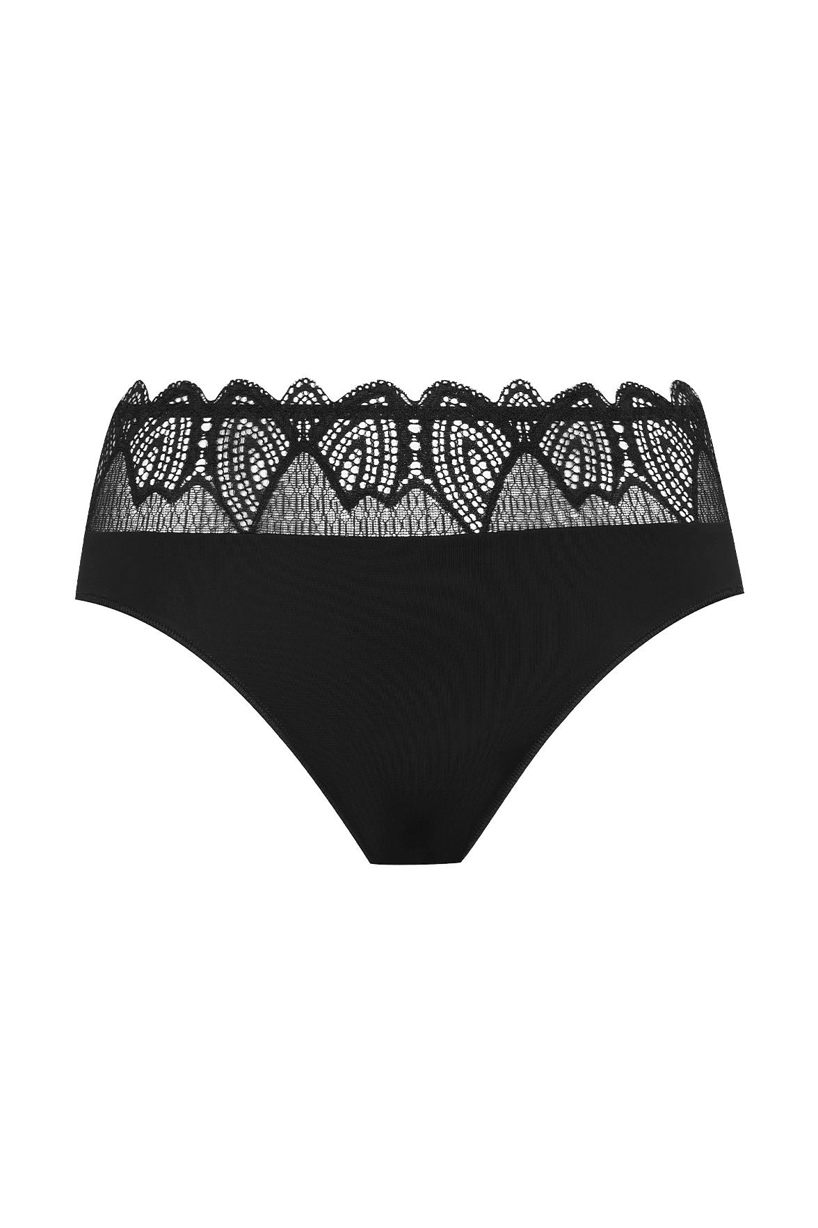 Slip Vertige Drapé - Noir