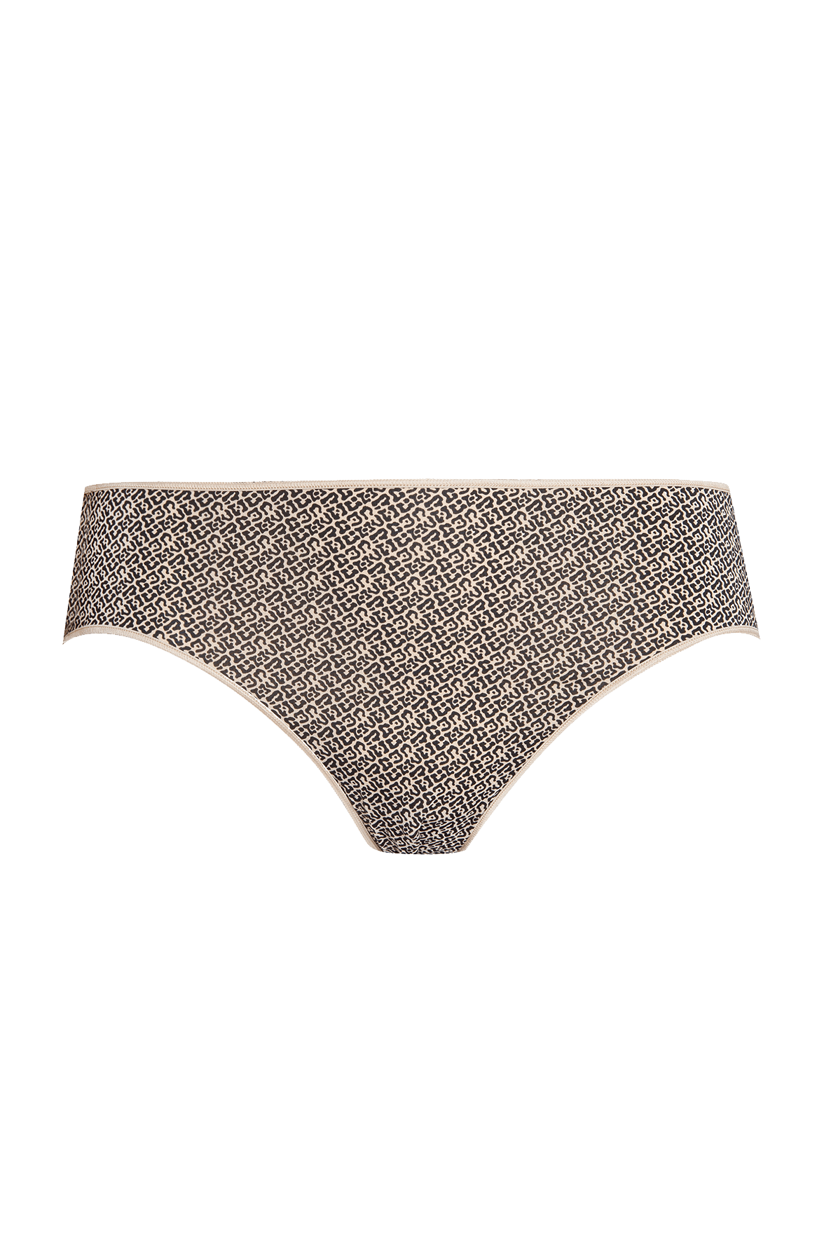 Lot de 3 Slips - Trio Imprimé invisible - Imprimé léopard / nude / noir