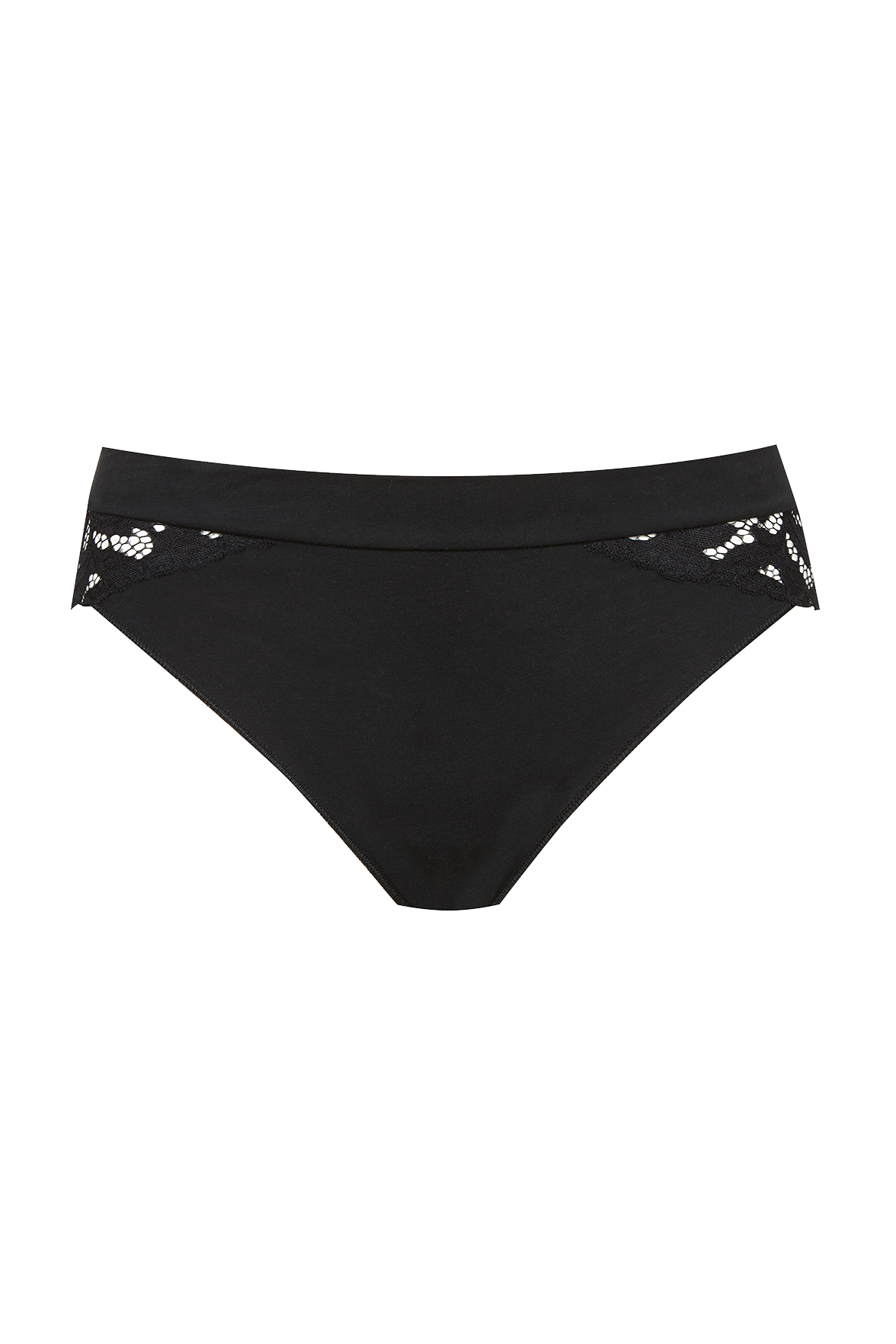 Slip en coton biologique Intimement Bio - Noir