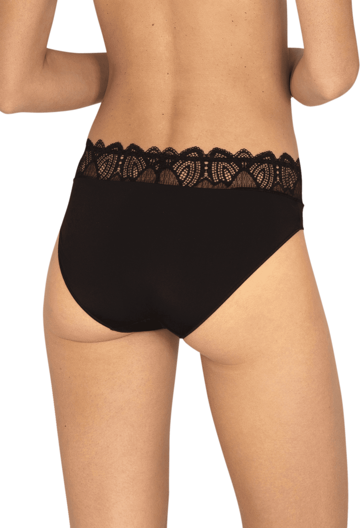 Slip Vertige Drapé - Noir