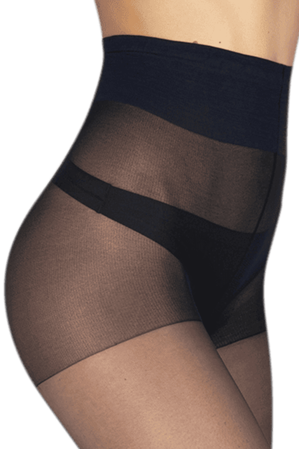 Collant Transparent 15D Elastivoile Résistant - Bleu marine