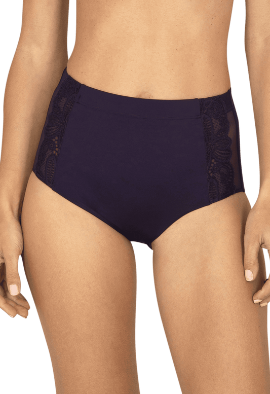 Culotte en dentelle Well Allure - Bleu nuit