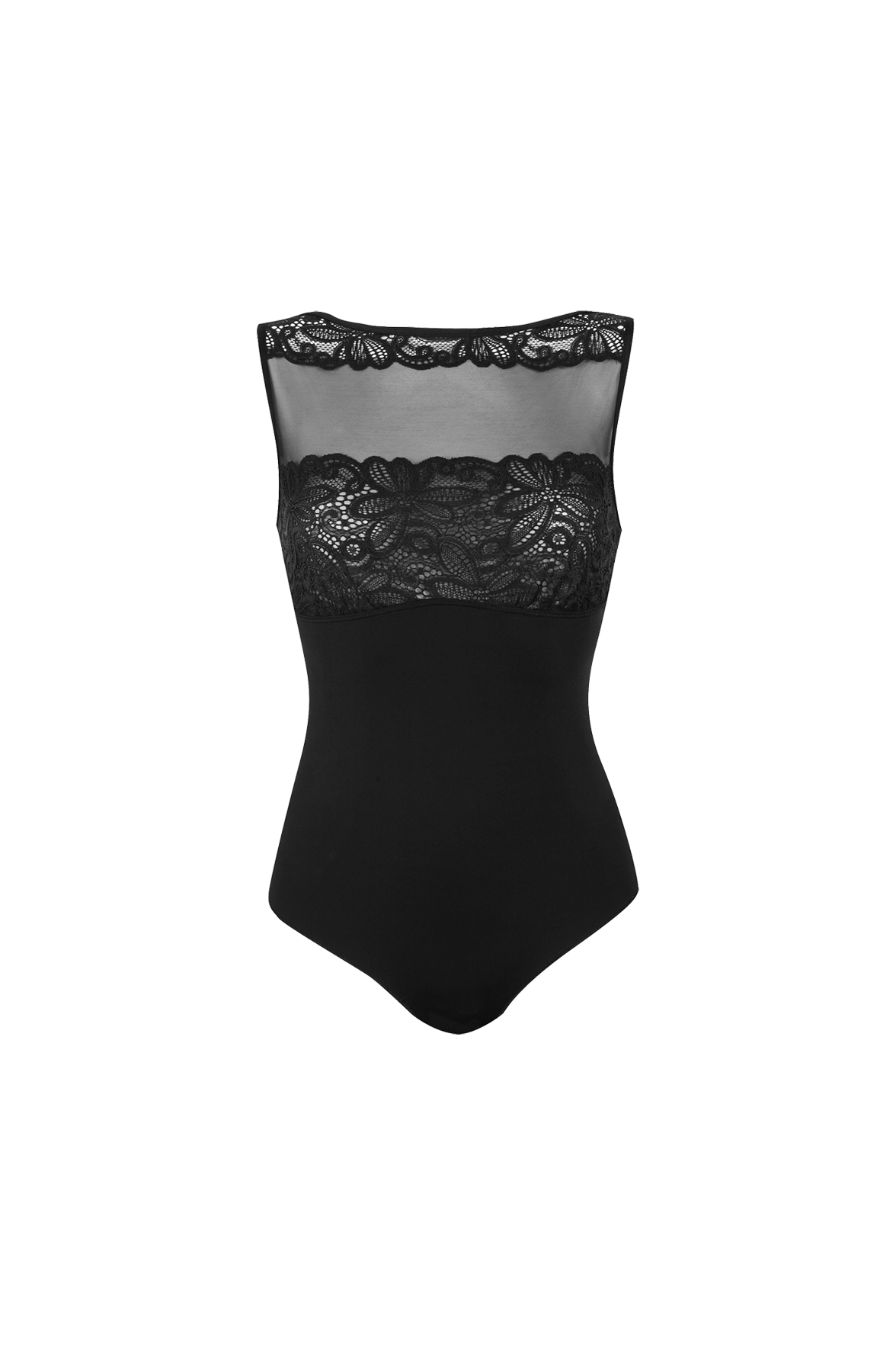 Body Dentelle Envoûtante - Noir