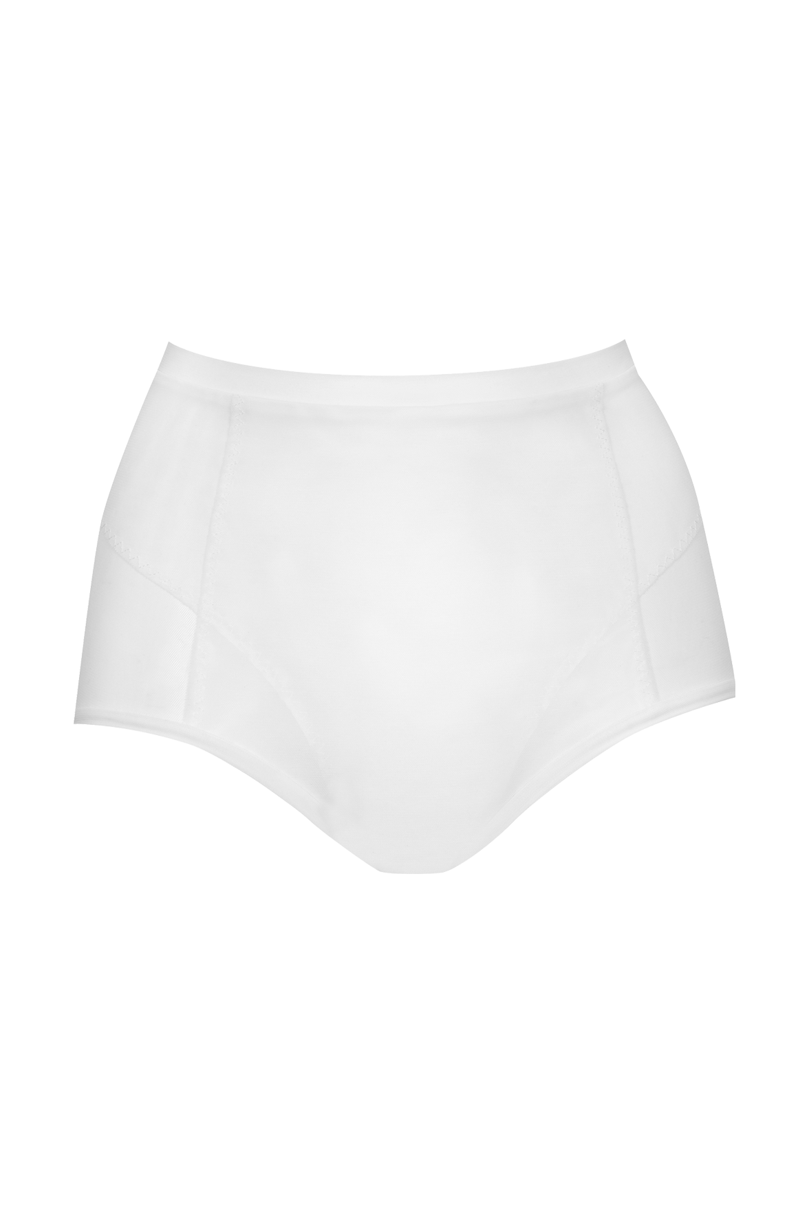 Culotte Haute Tulle Invisi Galbe - Blanc