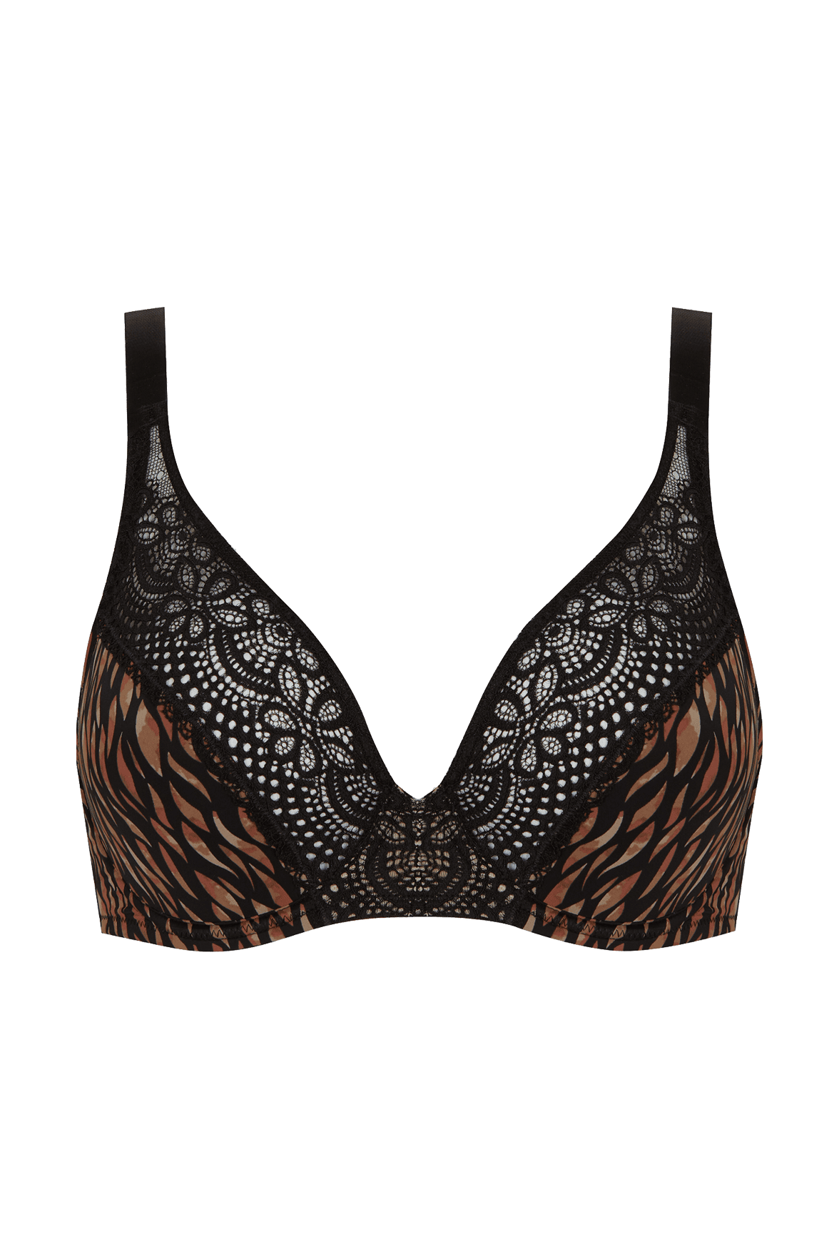 Soutien-gorge foulard à armatures L'irrésistible - Fauve