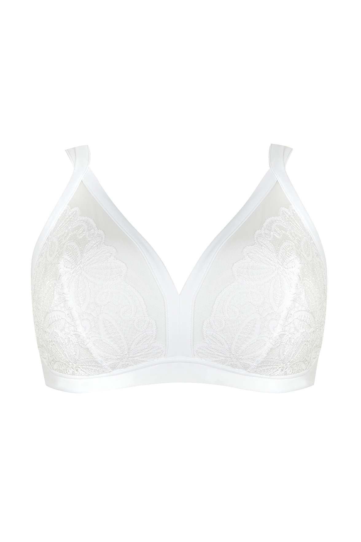 Soutien-gorge sans armatures Well Allure - Blanc