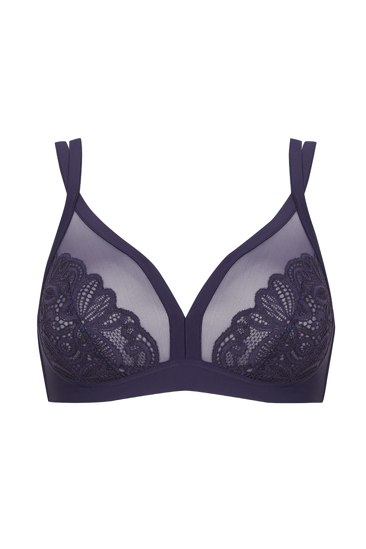 Soutien-gorge sans armatures Well Allure - Bleu nuit