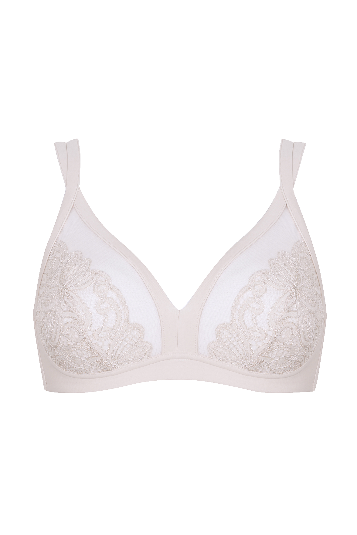 Soutien-gorge sans armatures Well Allure - Poudre