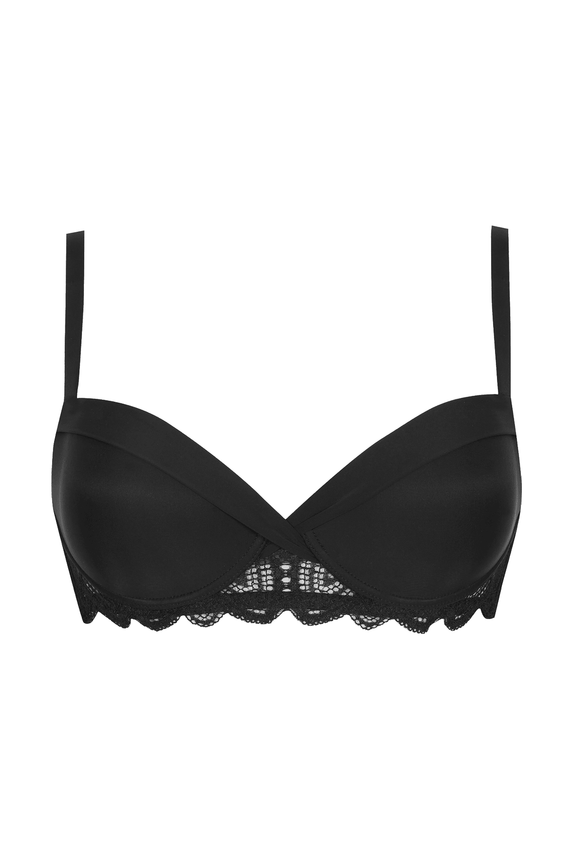 Soutien-gorge coques Vertige Drapé - Noir