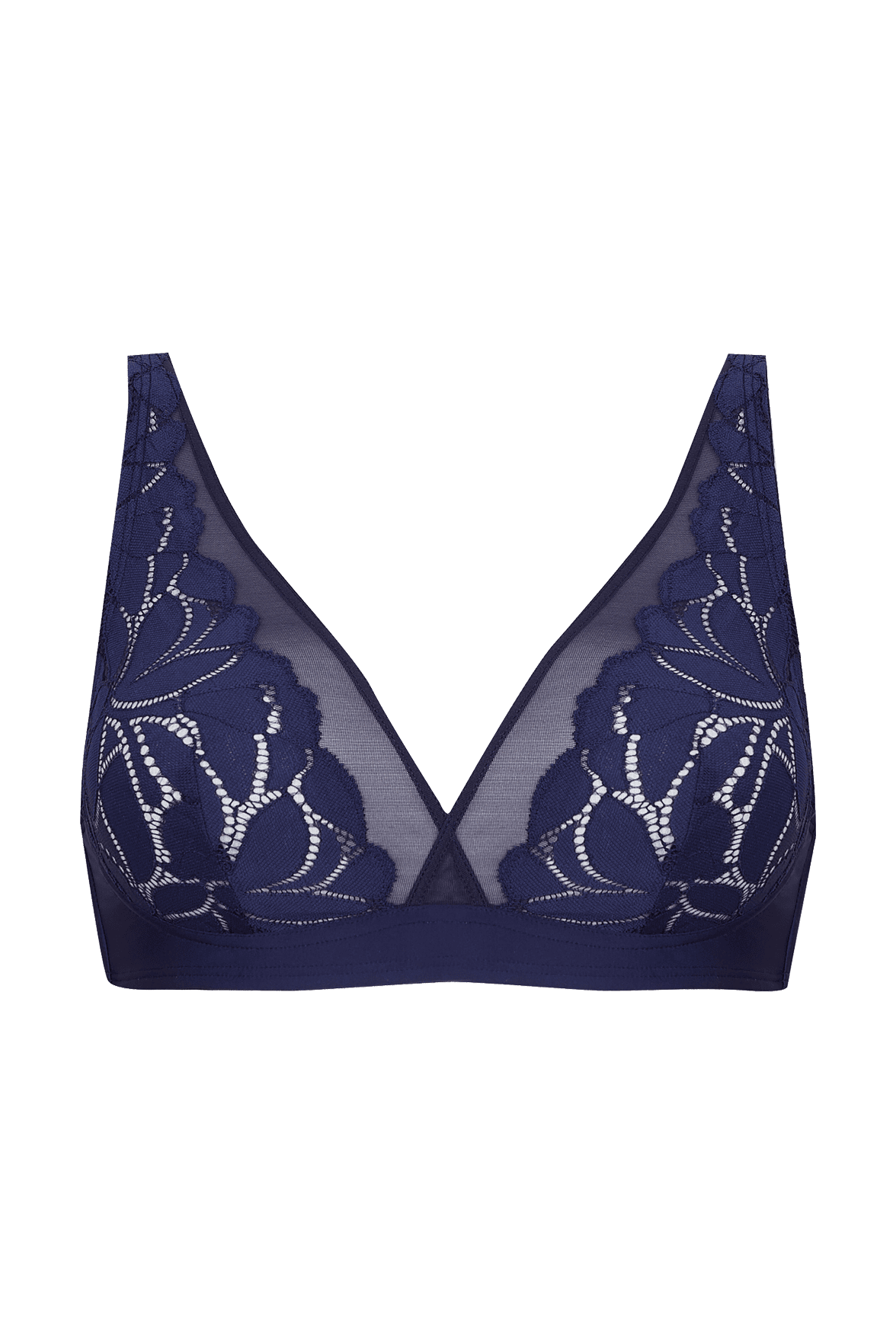 Soutien-gorge sans armatures Dentelle Prodigieuse - Nuit d'encre