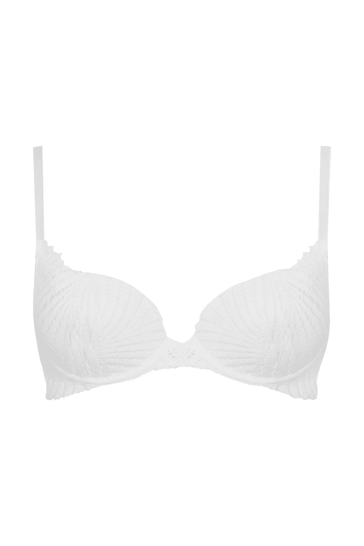 Soutien-gorge à coques Muse - Blanc