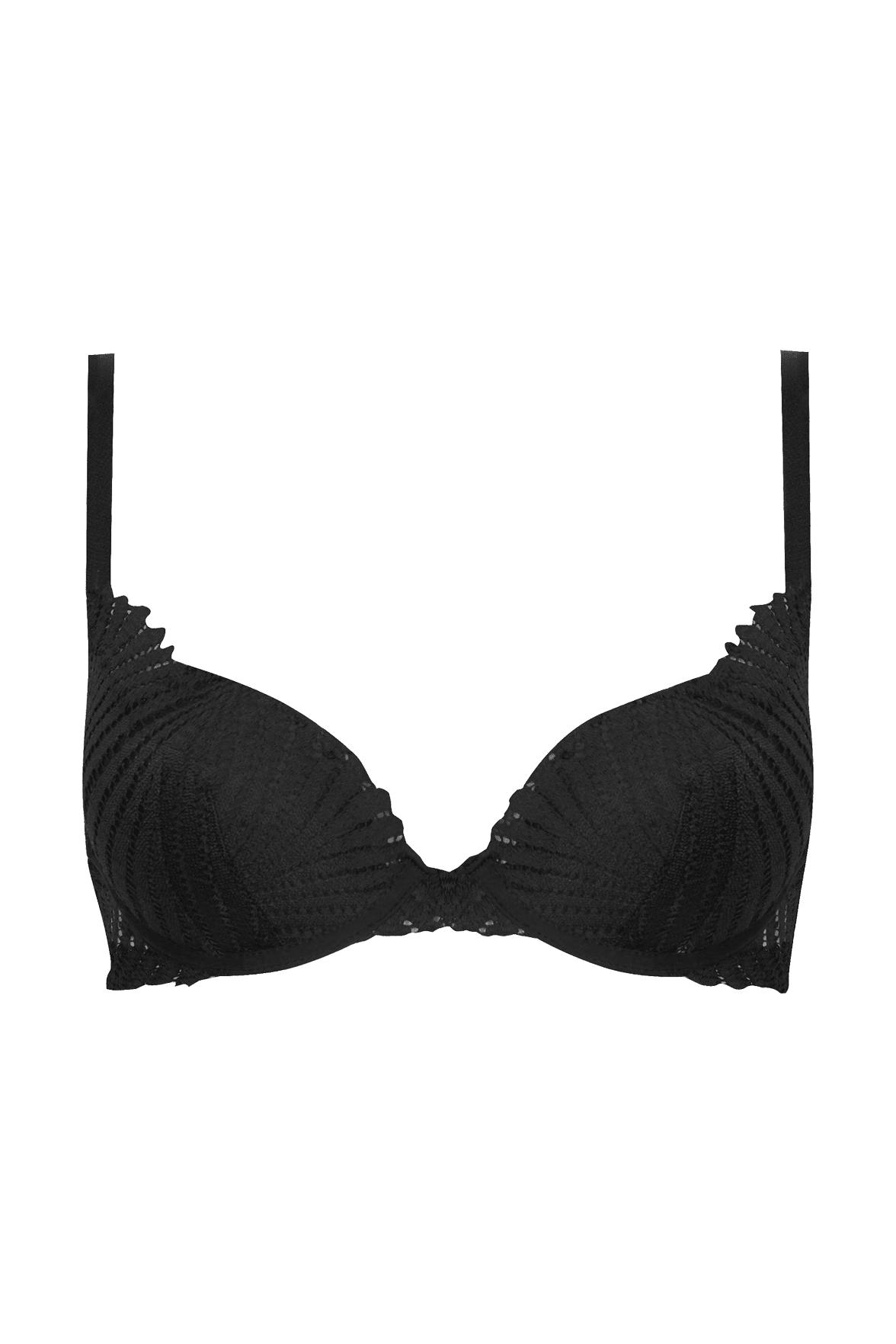 Soutien-gorge à coques Muse - Noir