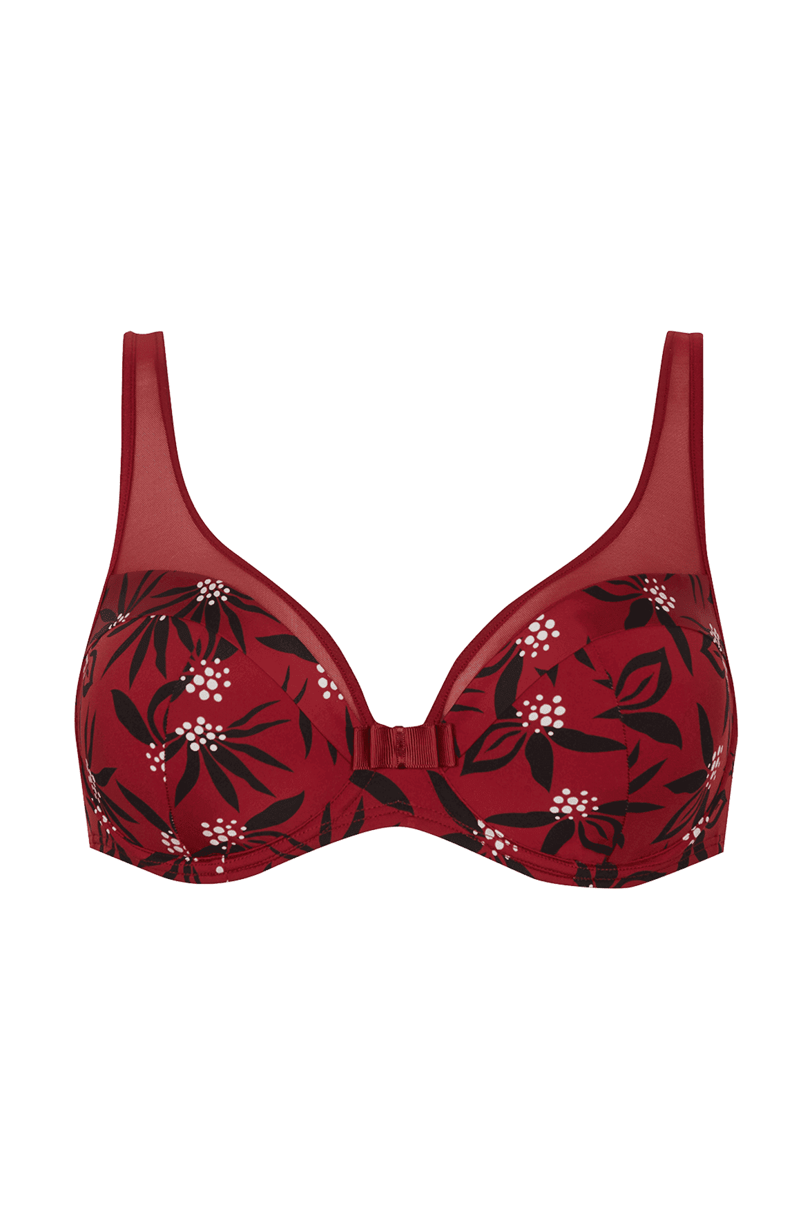 Soutien-gorge à armatures Tulle Design - Soleil levant