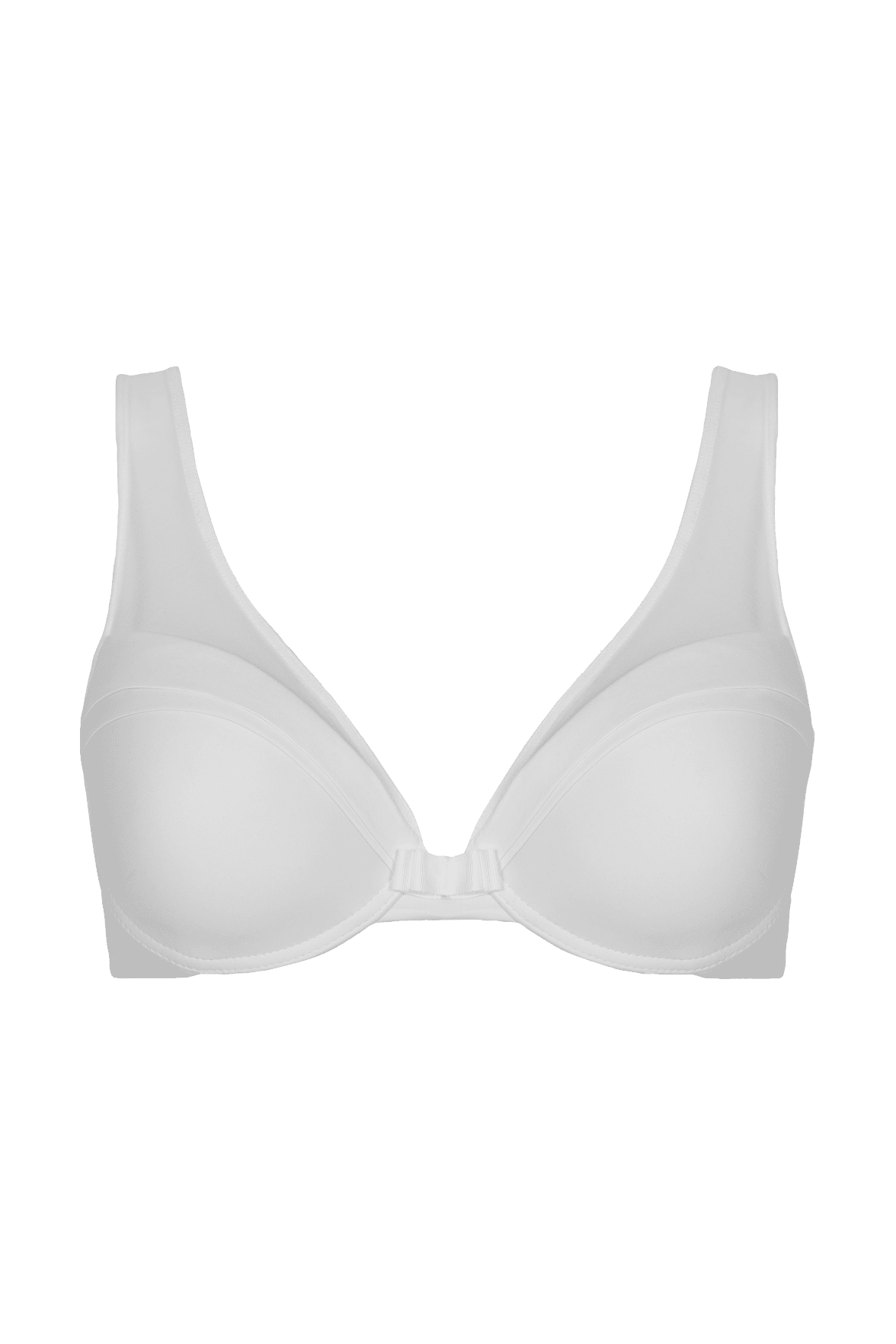 Soutien-gorge coques Tulle Design - Blanc