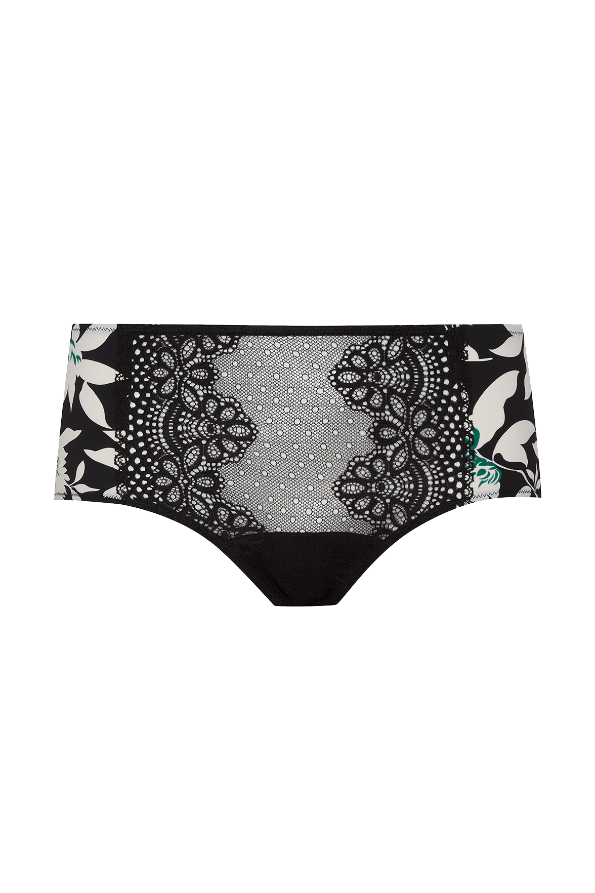 Shorty en dentelle et microfibre L'irrésistible - Jasmin