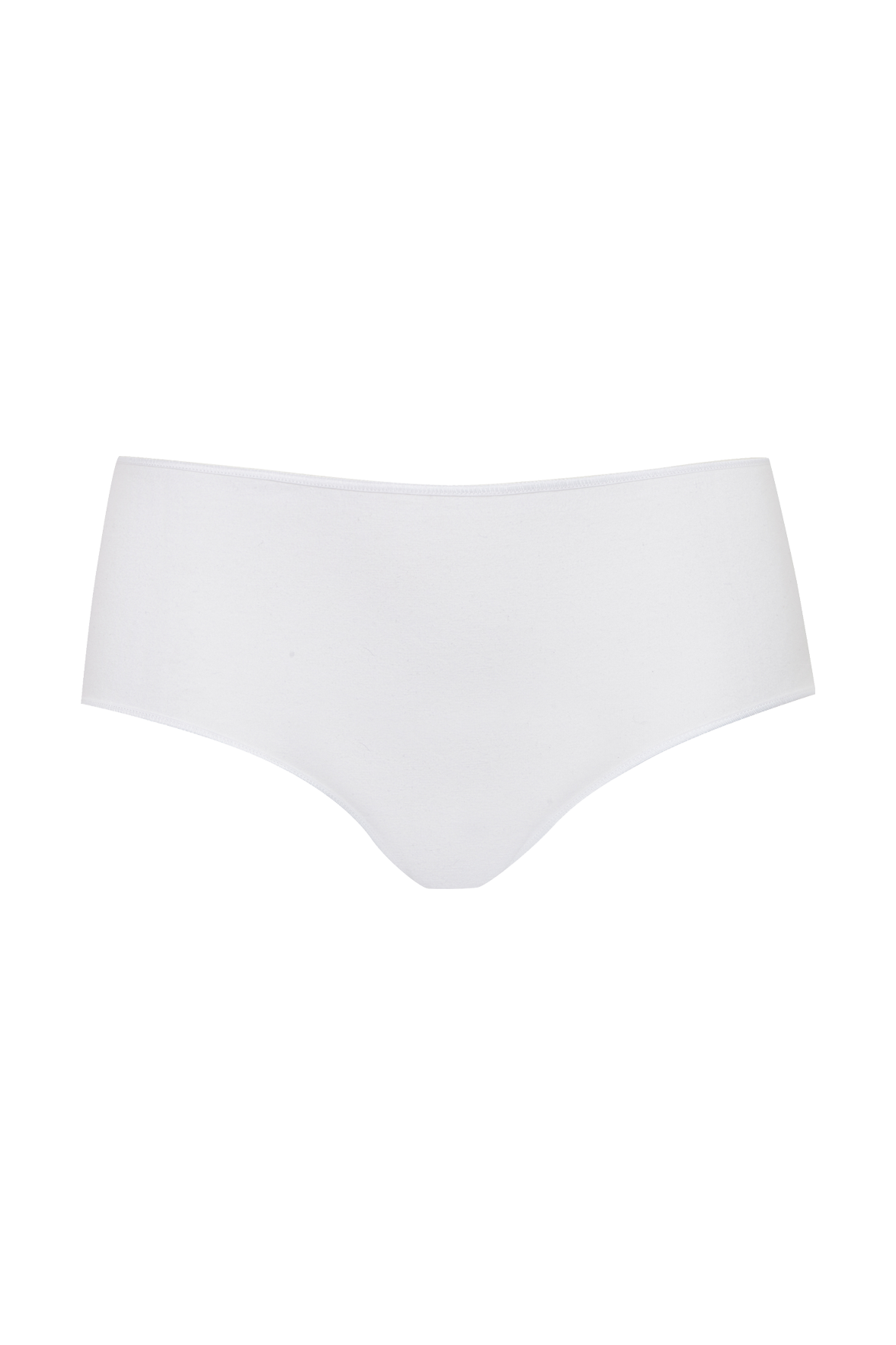 Lot de 3 Shortys en coton bio Intimement Bio - Blanc / bleu / poudre
