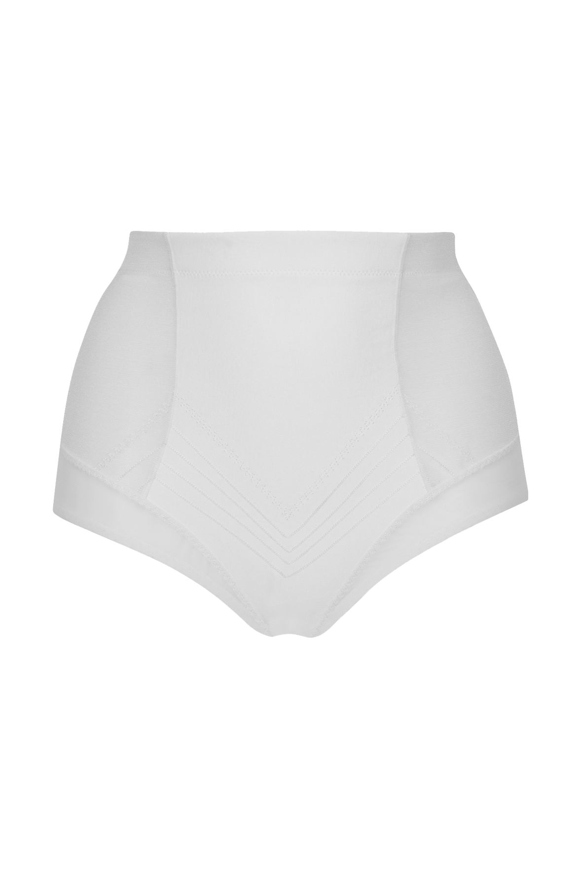 Culotte Haute Body Galbe Elégance - Blanc nacre
