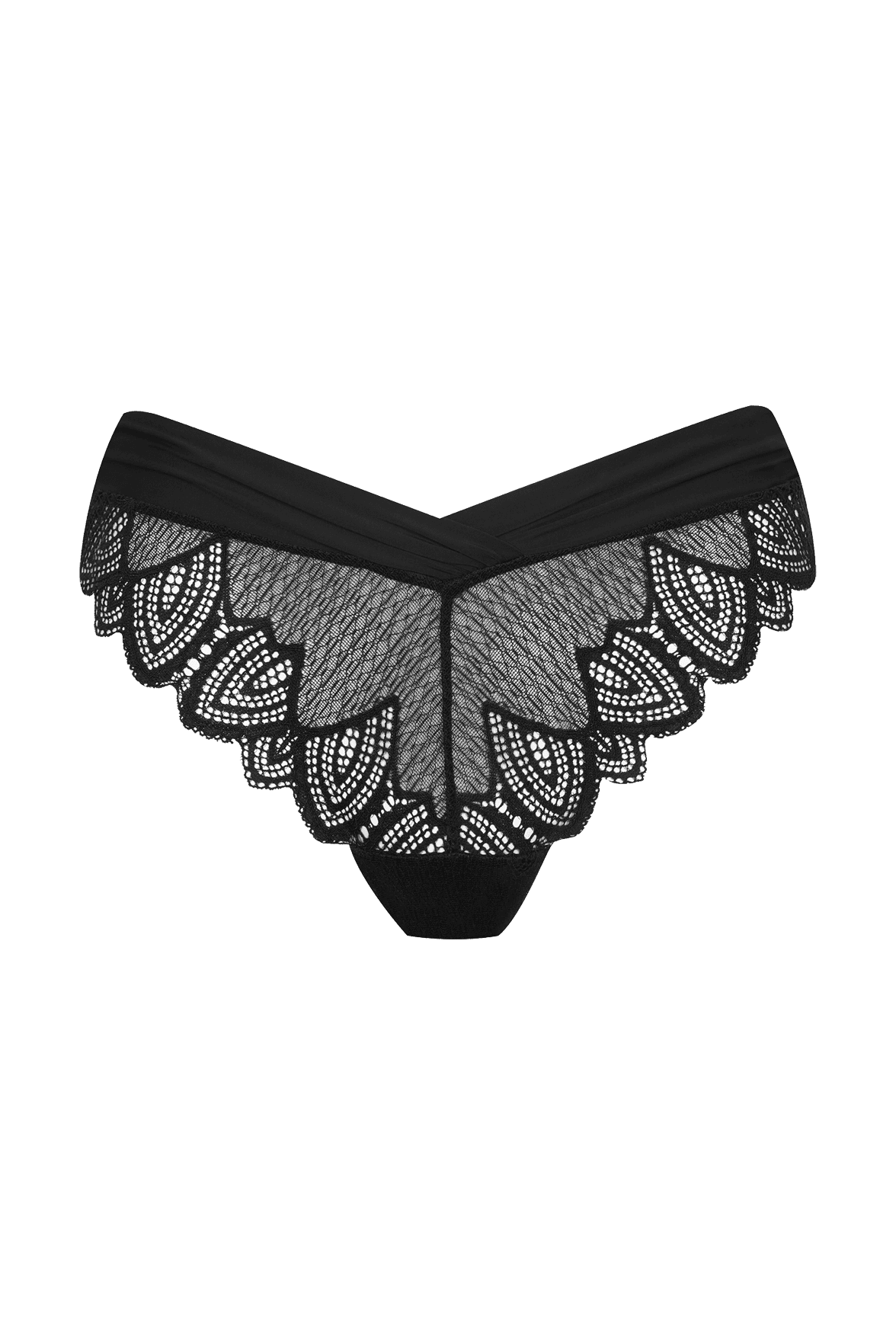 Slip brésilien Vertige Drapé - Noir