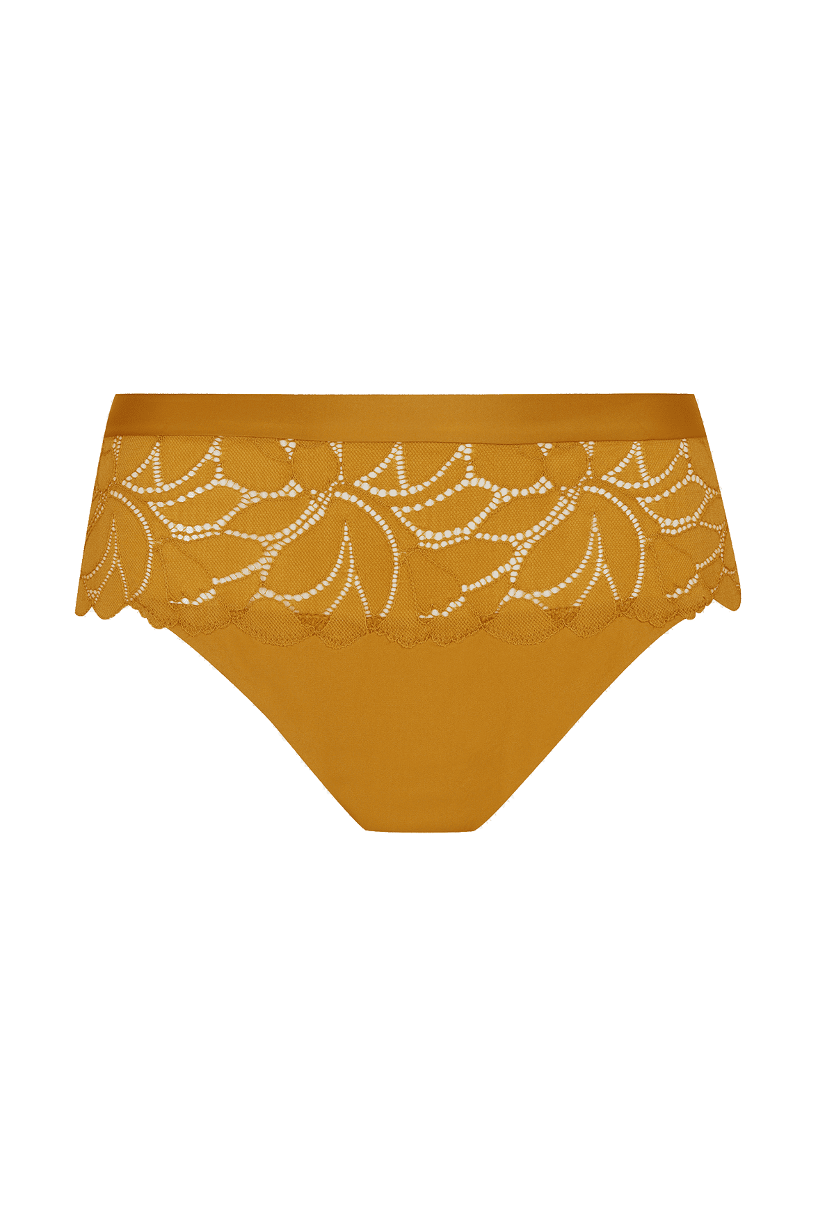 Slip brésilien Dentelle Prodigieuse - Ocre