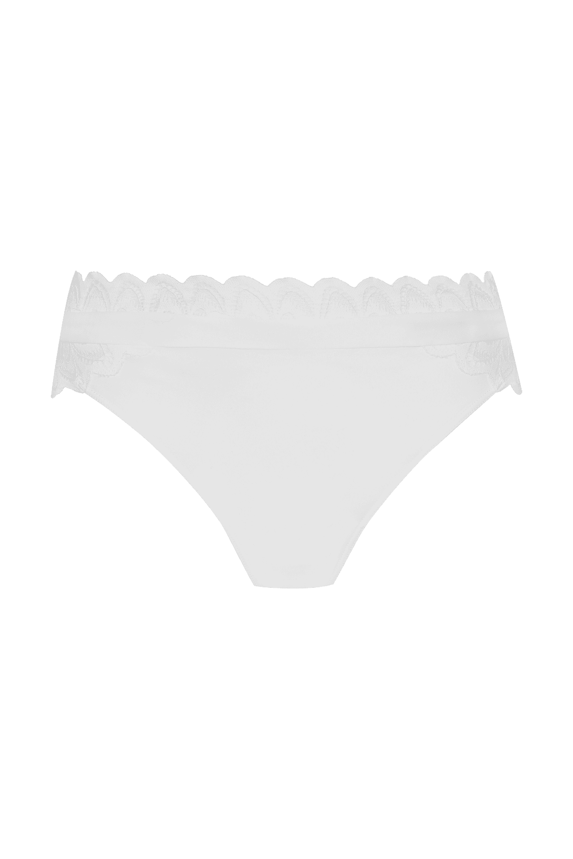Slip brésilien Dentelle Audacieuse - Blanc