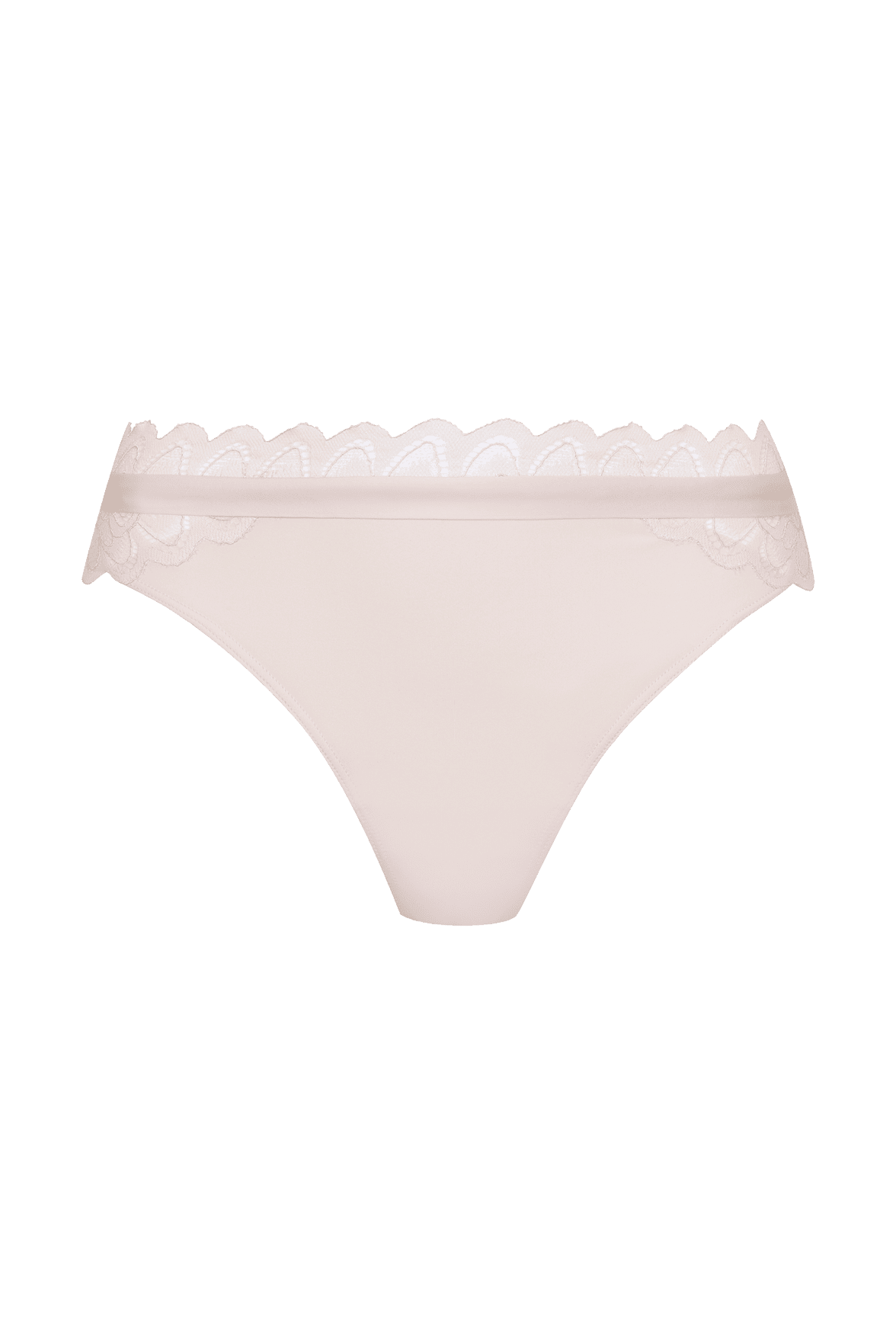 Slip brésilien Dentelle Audacieuse - Poudre