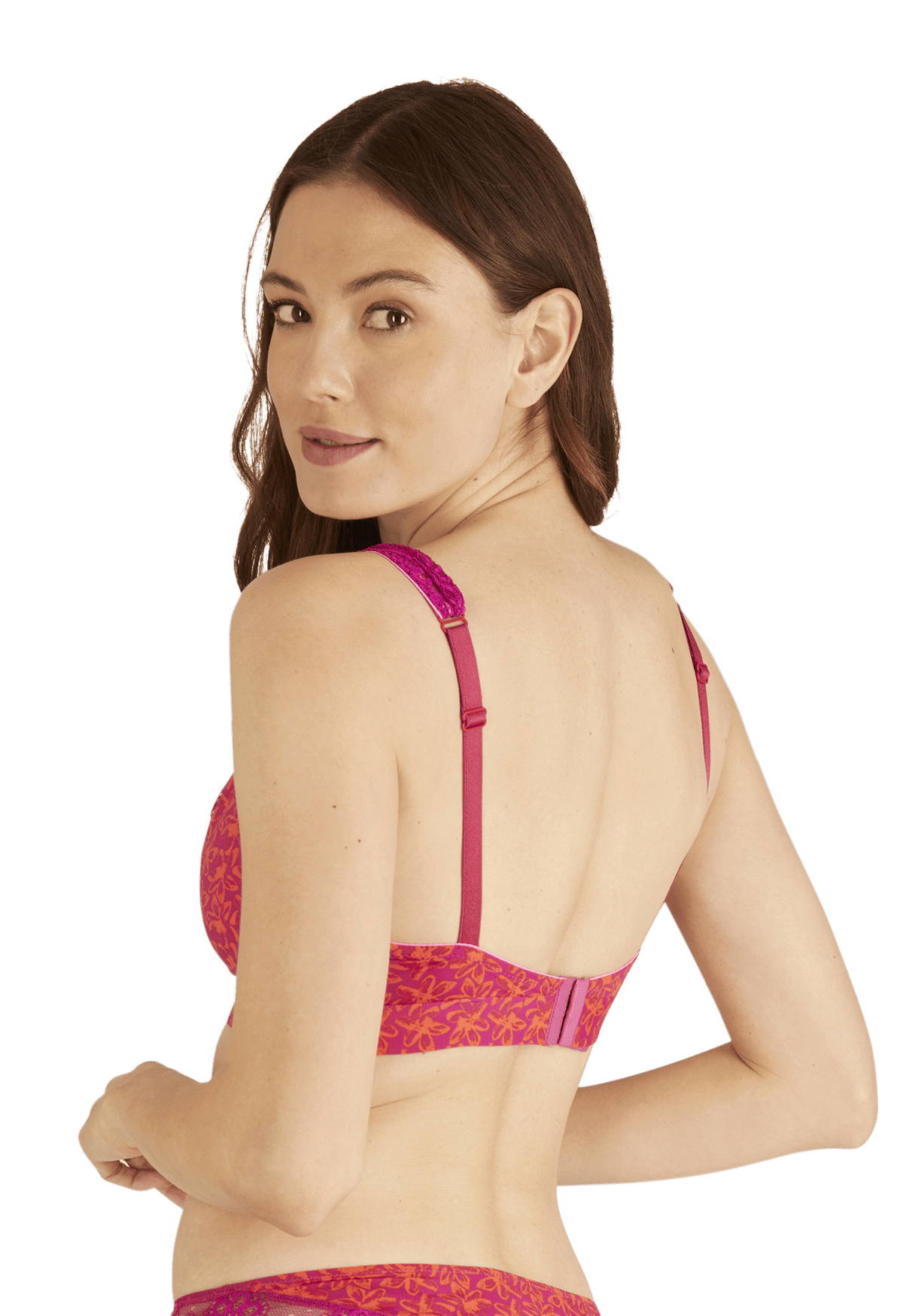 Soutien-gorge foulard sans armatures en dentelle et en microfibre L'irrésistible - Tiaré